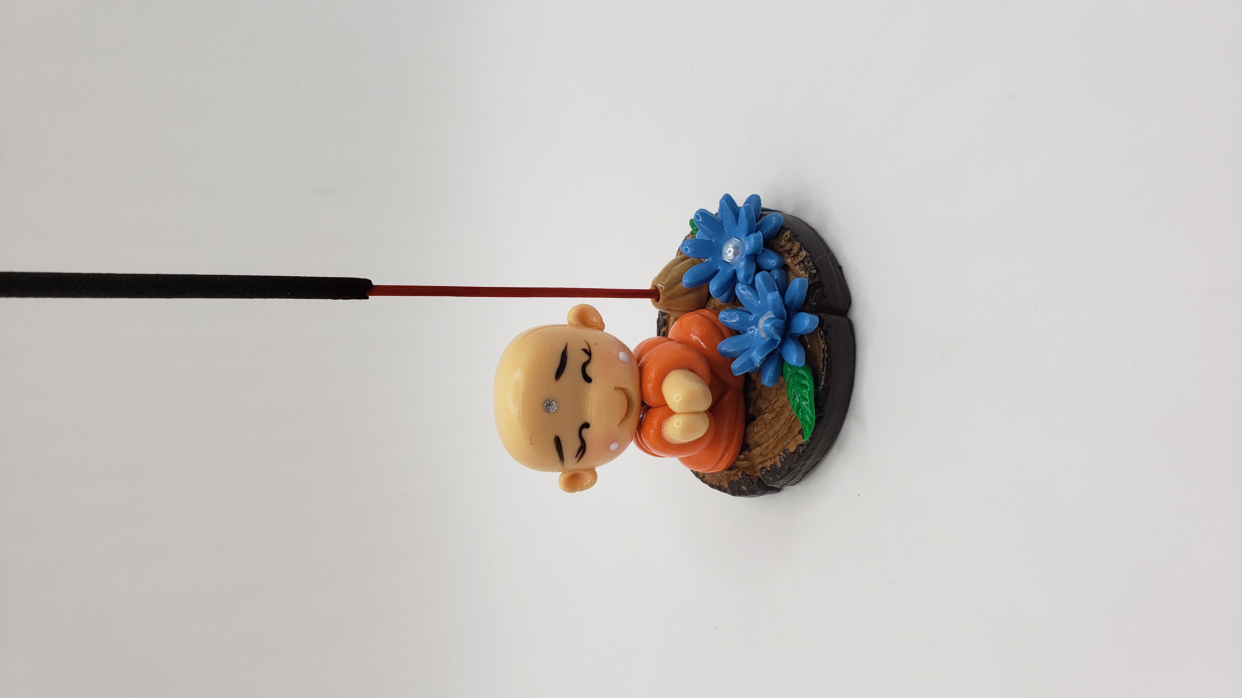 Monjes Zen porta sahumerios