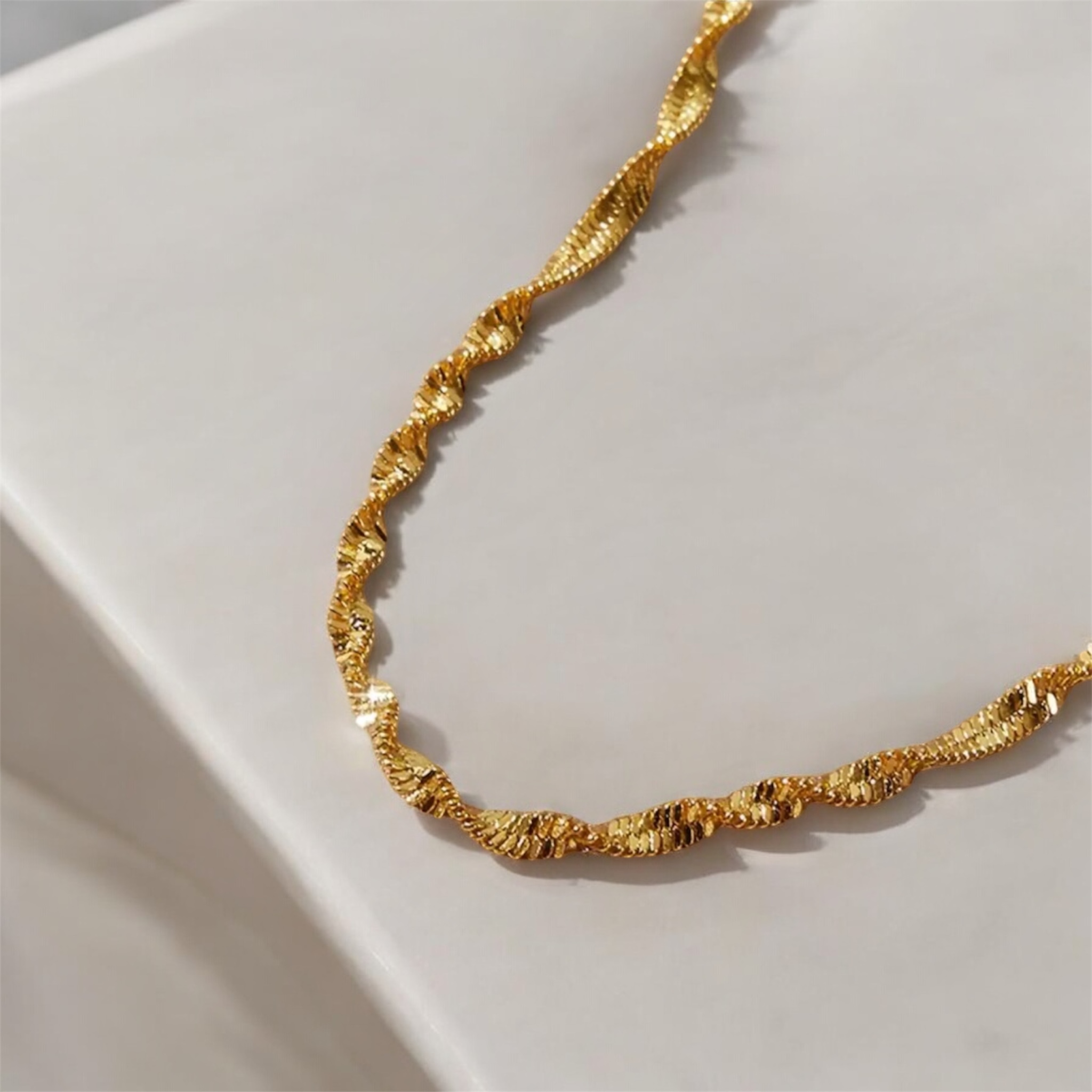 'Twisted' Link Bracelet