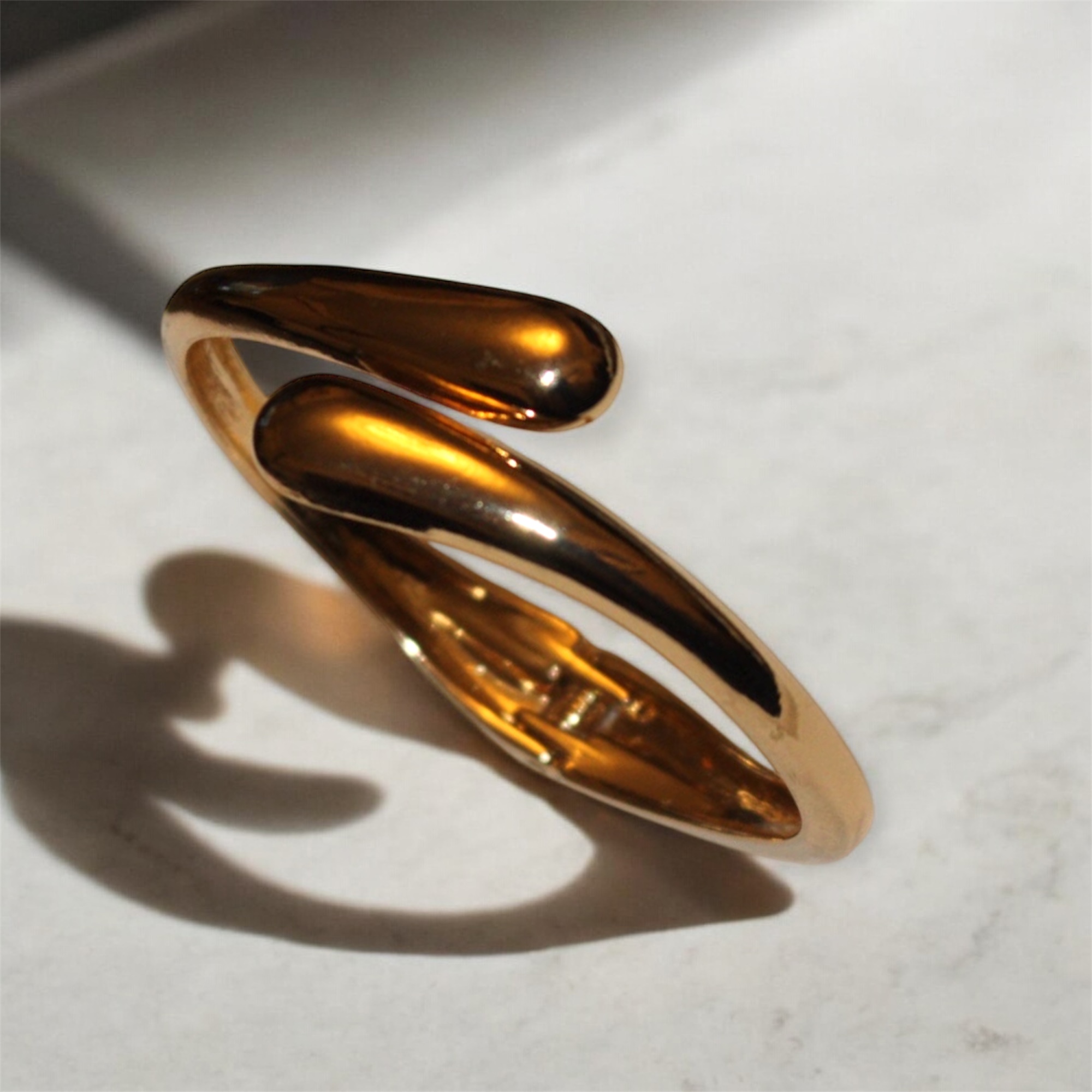 'Aurora' Twist Bangle 