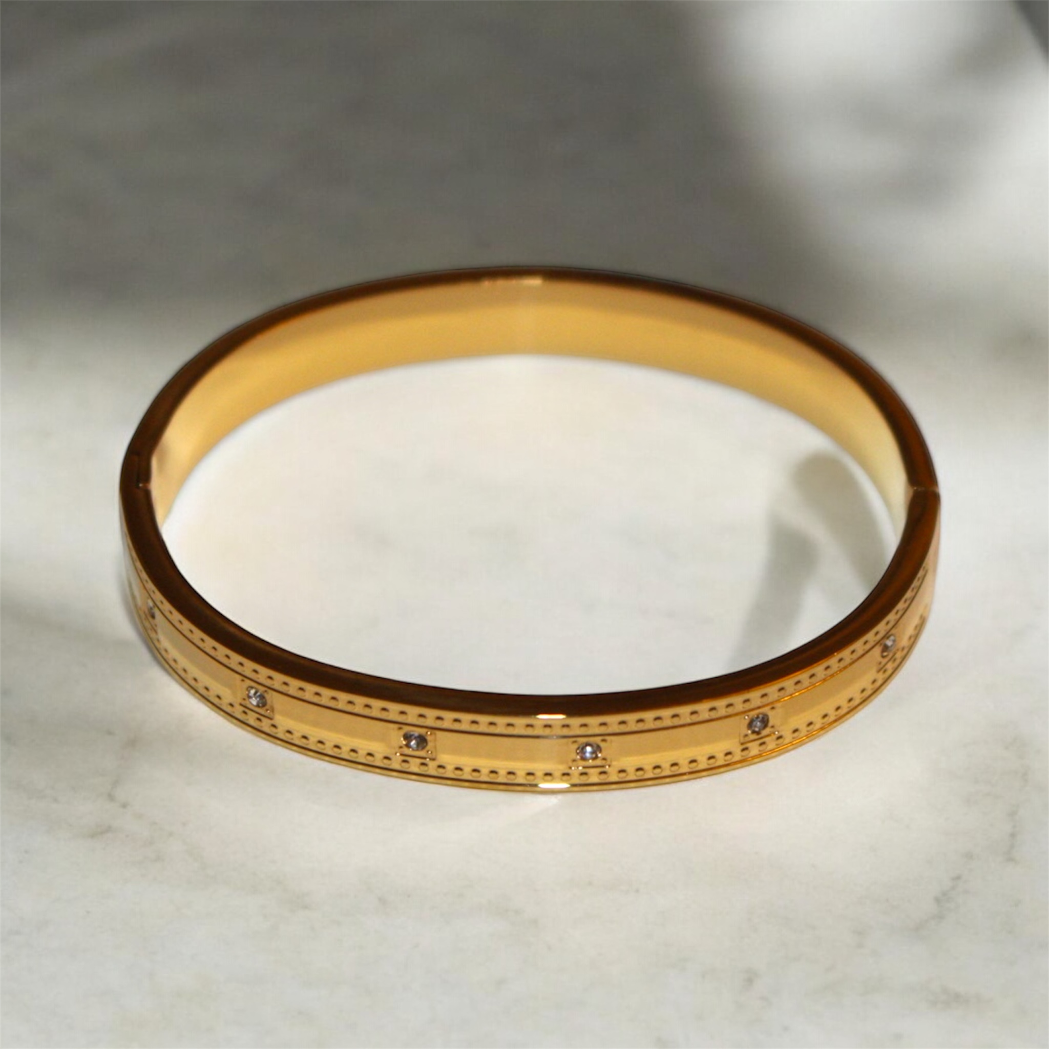 Golden 'Noor' Bangle