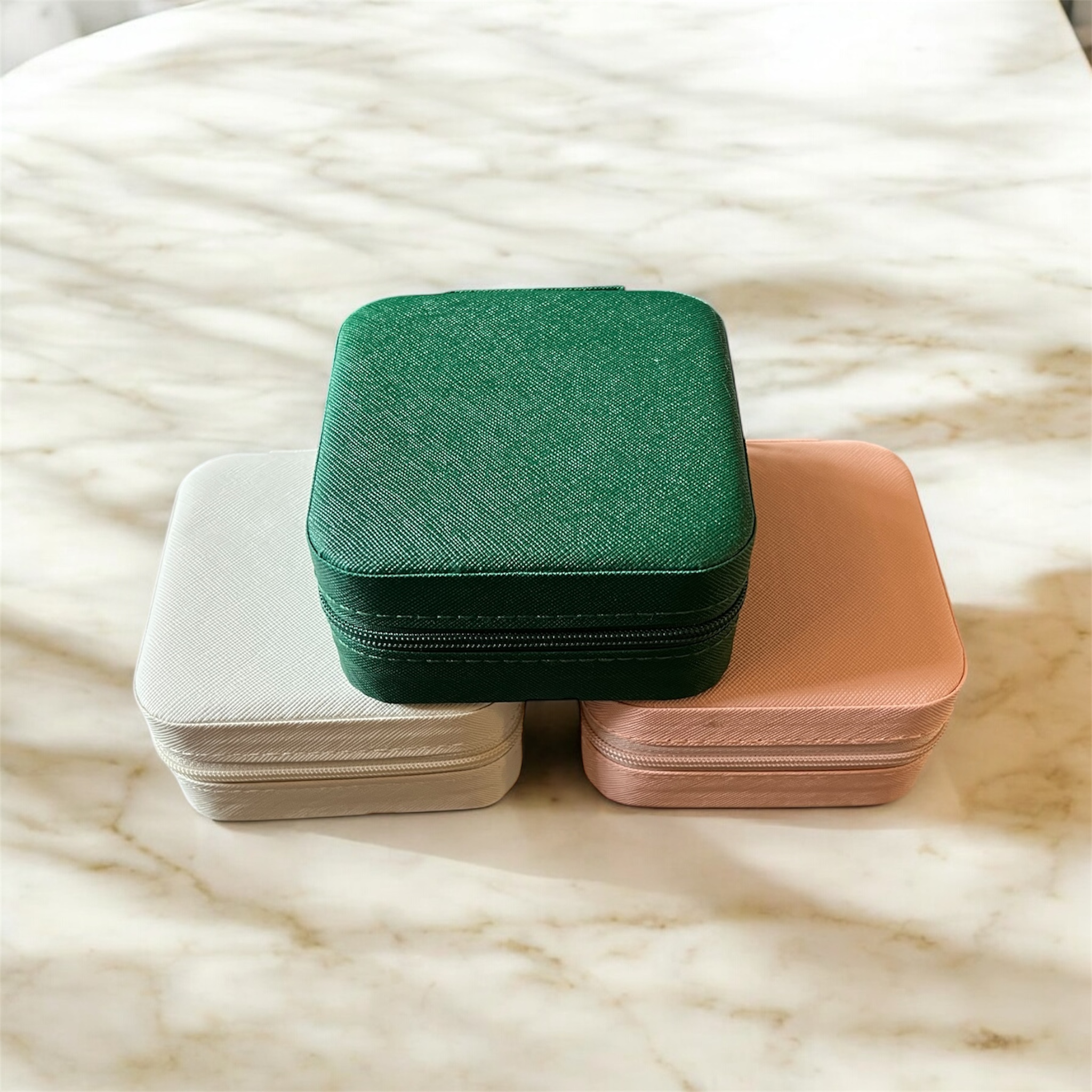 Mini Portable Jewellery Organiser Box