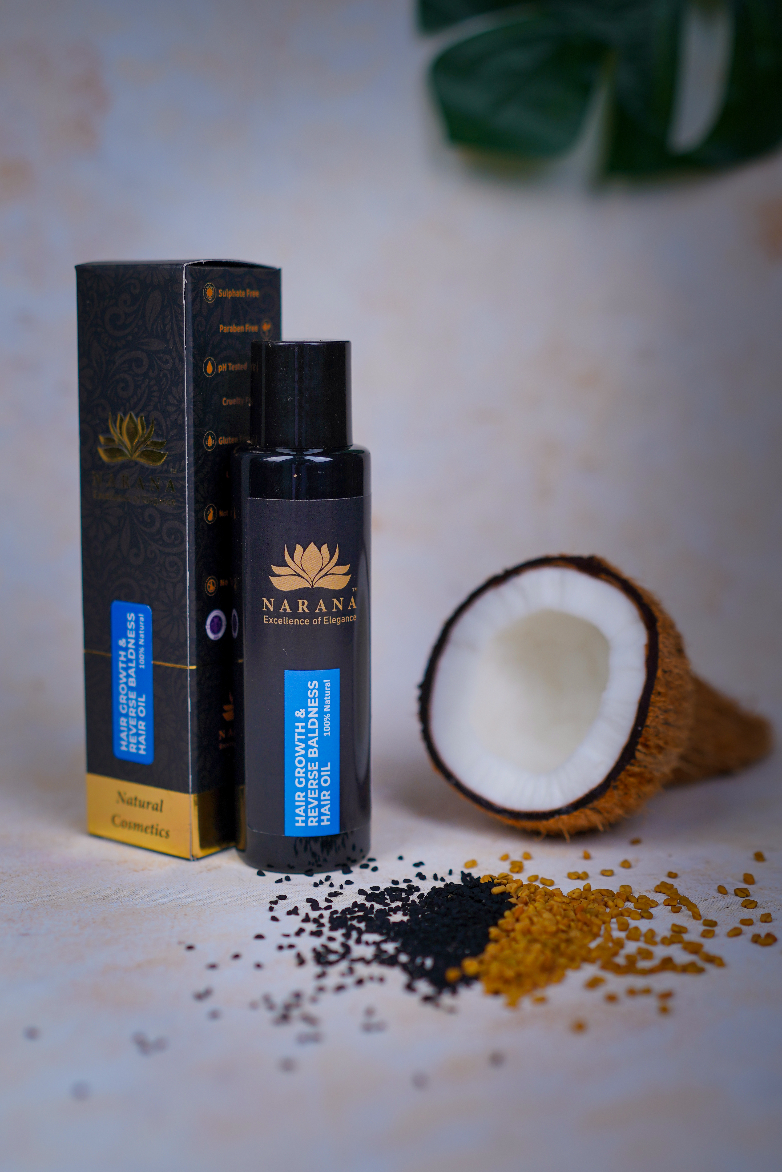 Hair Regrowth & Reverse Baldness Oil