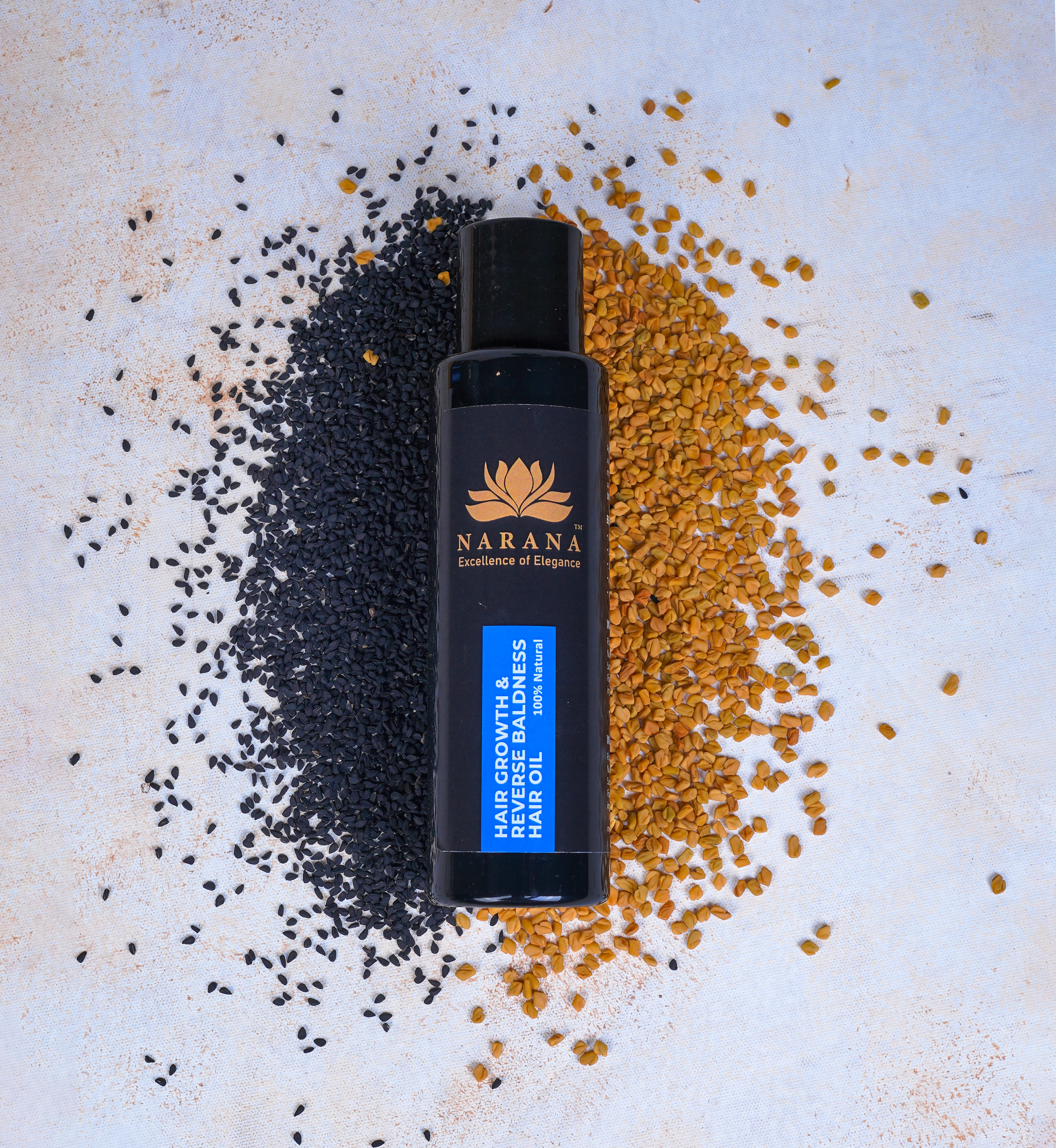 Hair Regrowth & Reverse Baldness Oil