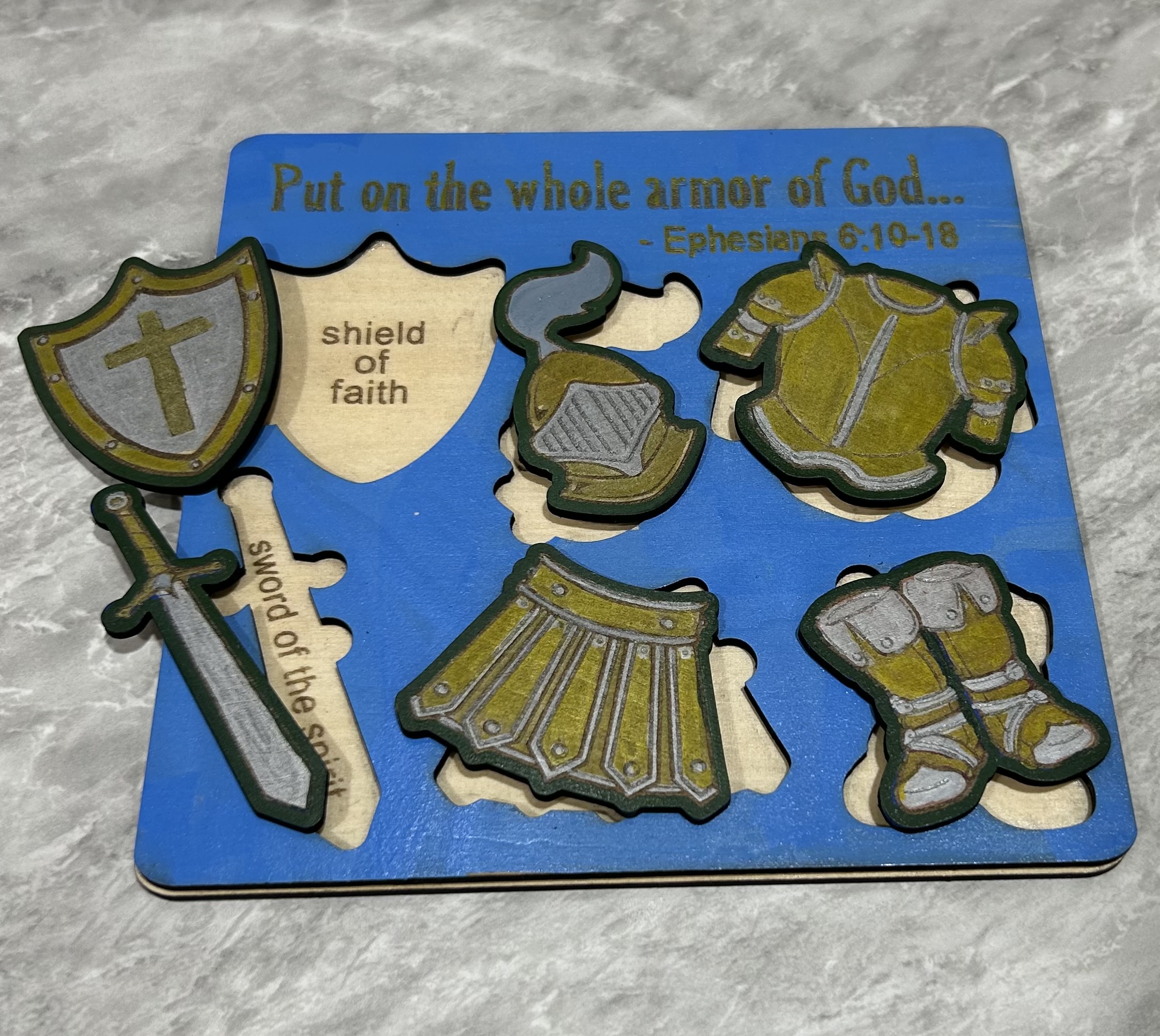 Small - Armor of God Puzzle
