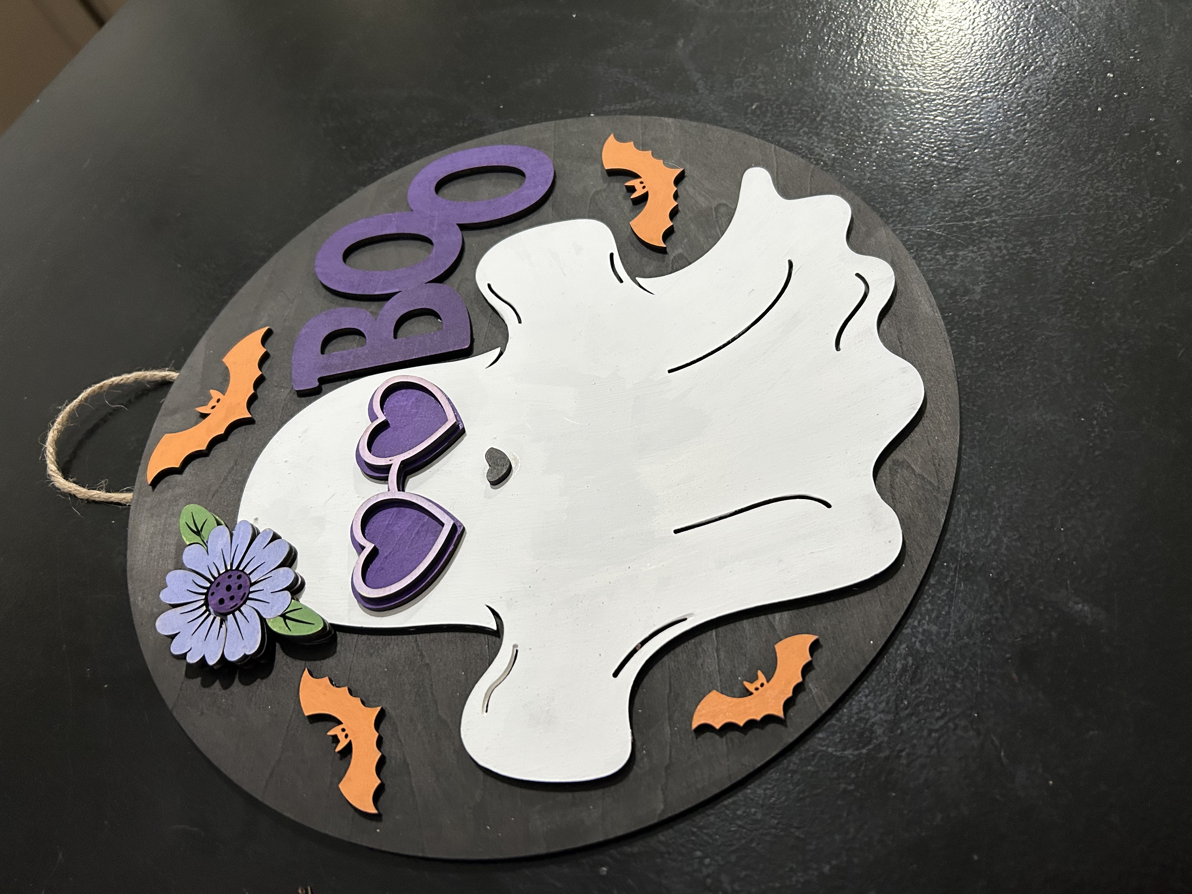 Halloween Ghost Wall Hanging