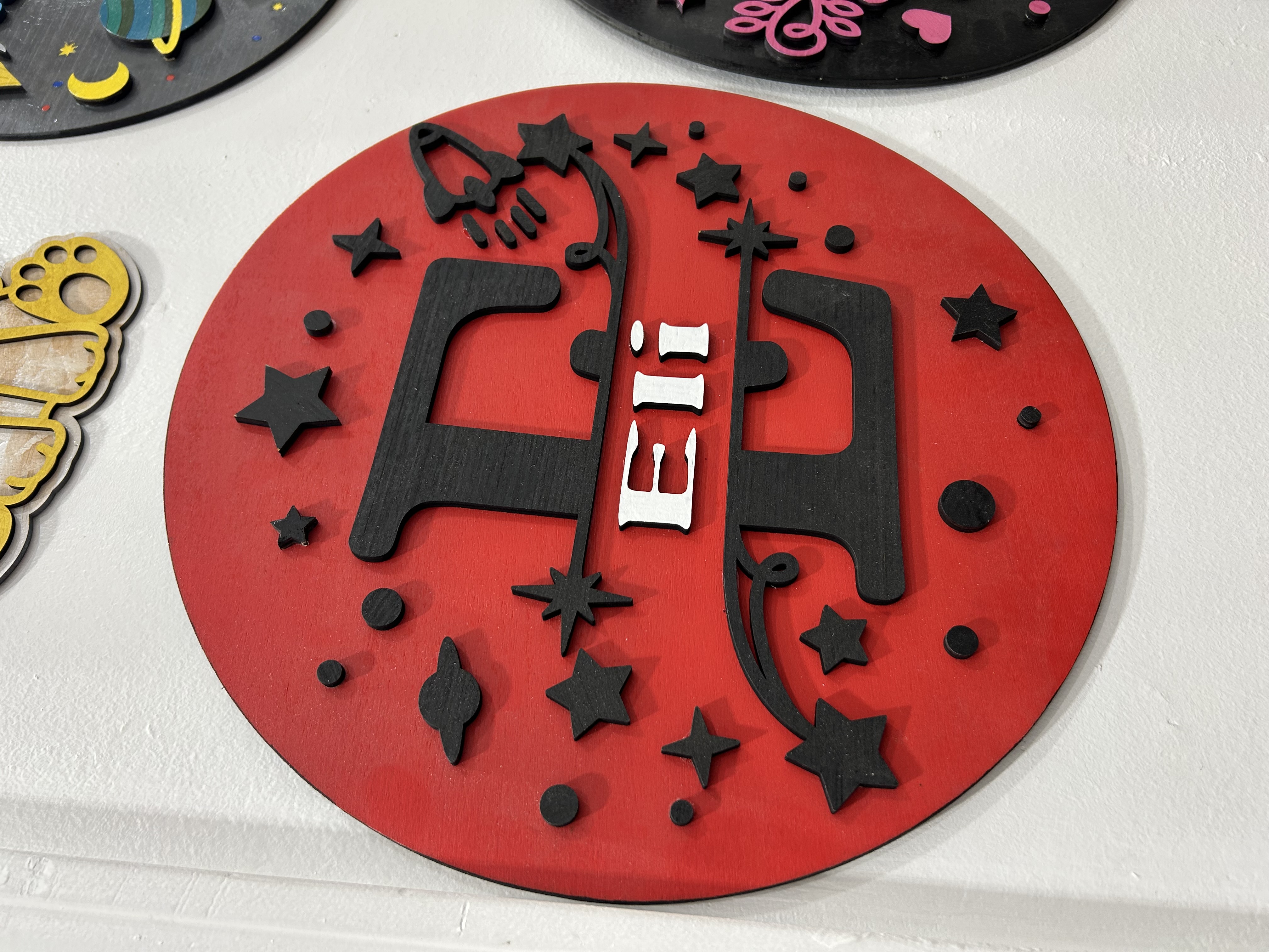 X Large Personalized Boy Wall Name Plaque