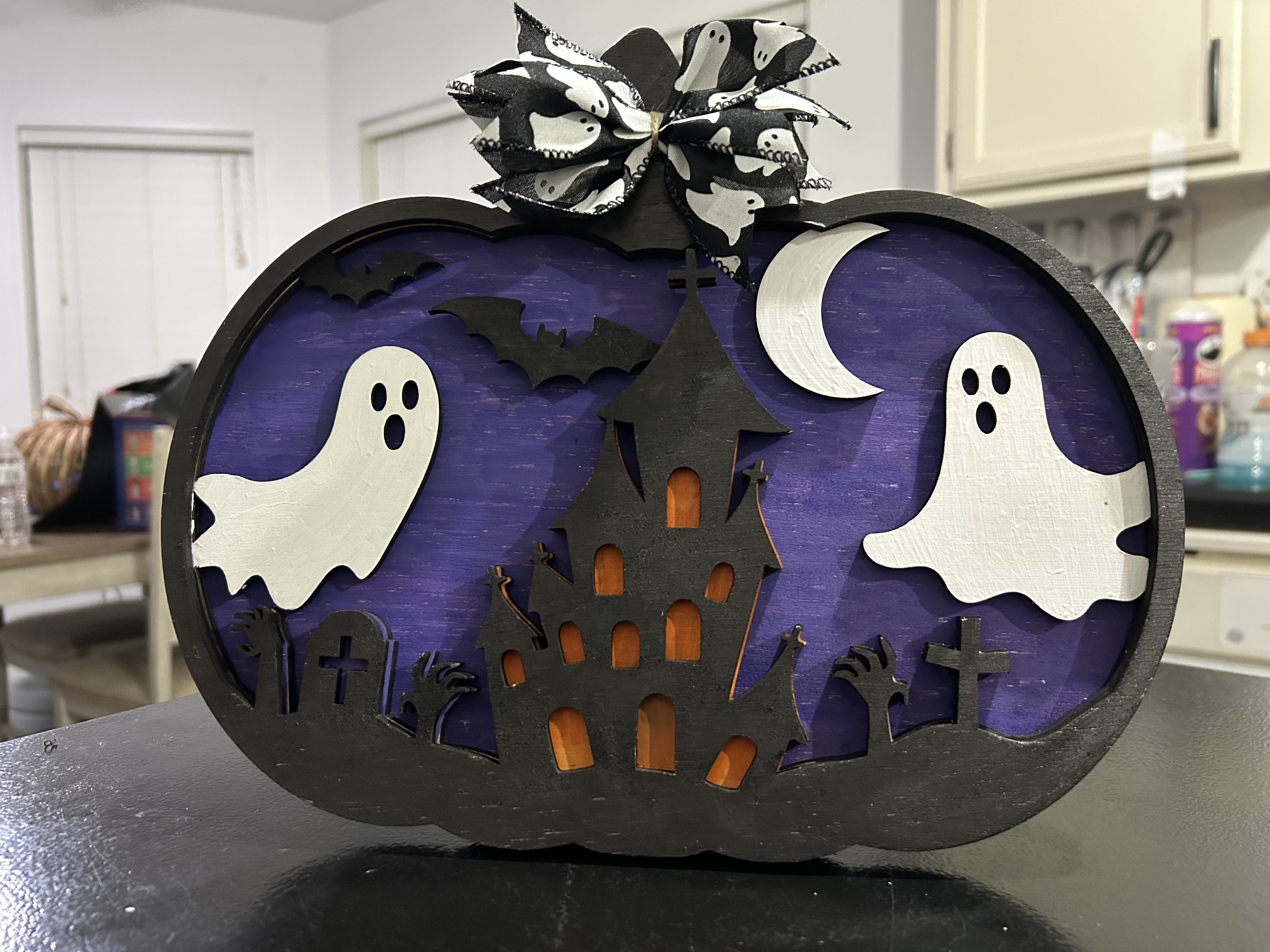 Halloween Haunted House Decor