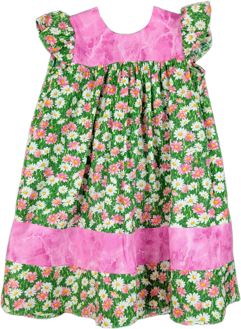 Floral Sleeveless Girls’ Dress