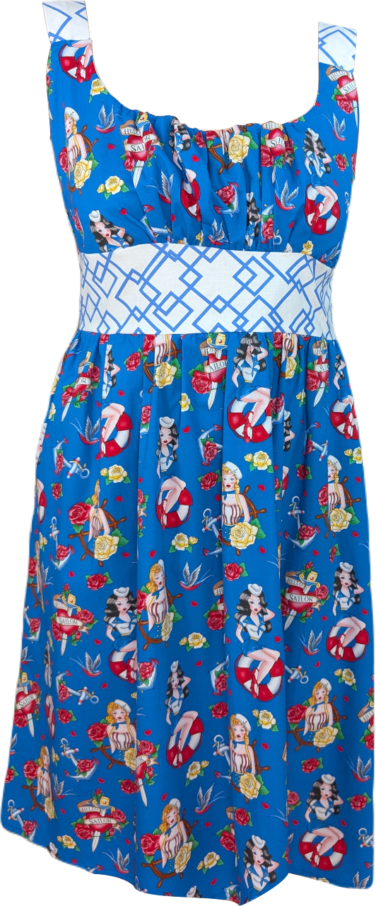Vintage Nautical Dress