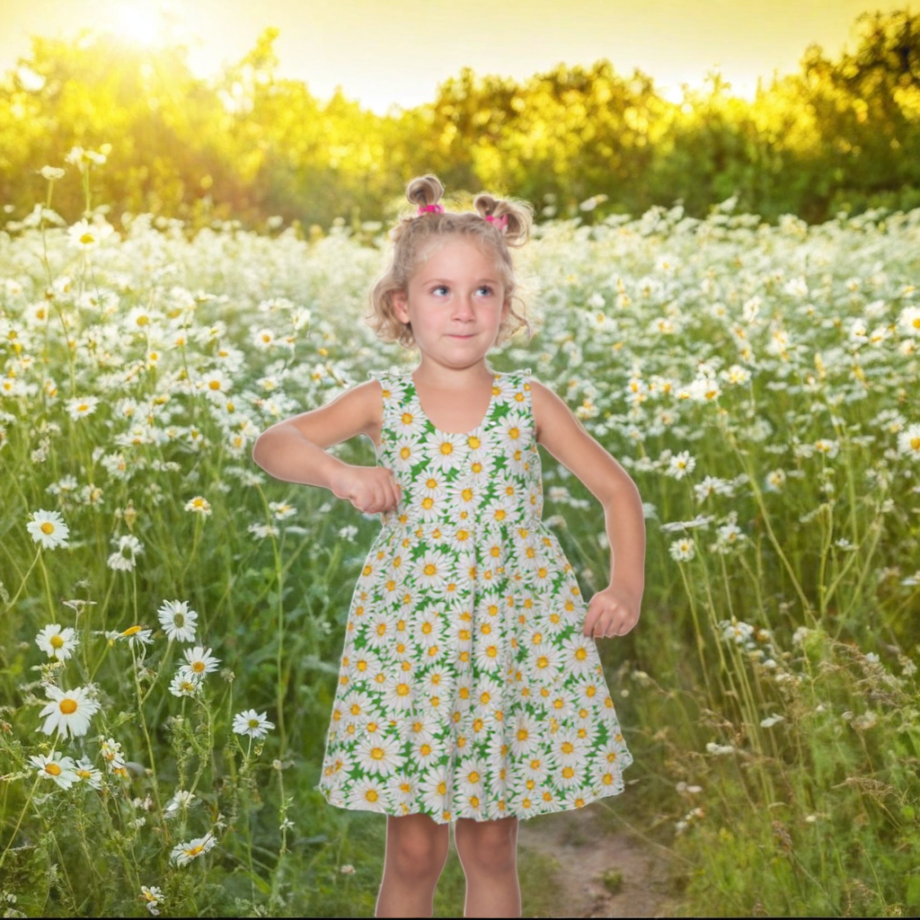 Child's Floral Dress