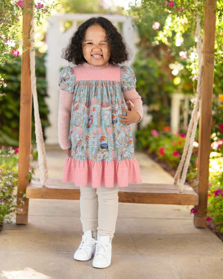 Girls' Floral Dress