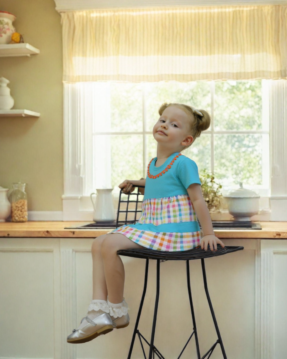 Colorful Children's Dress
