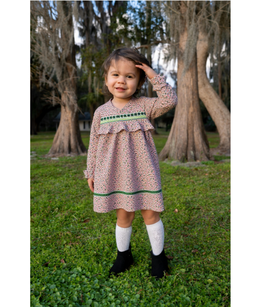 Floral Girls' Dress