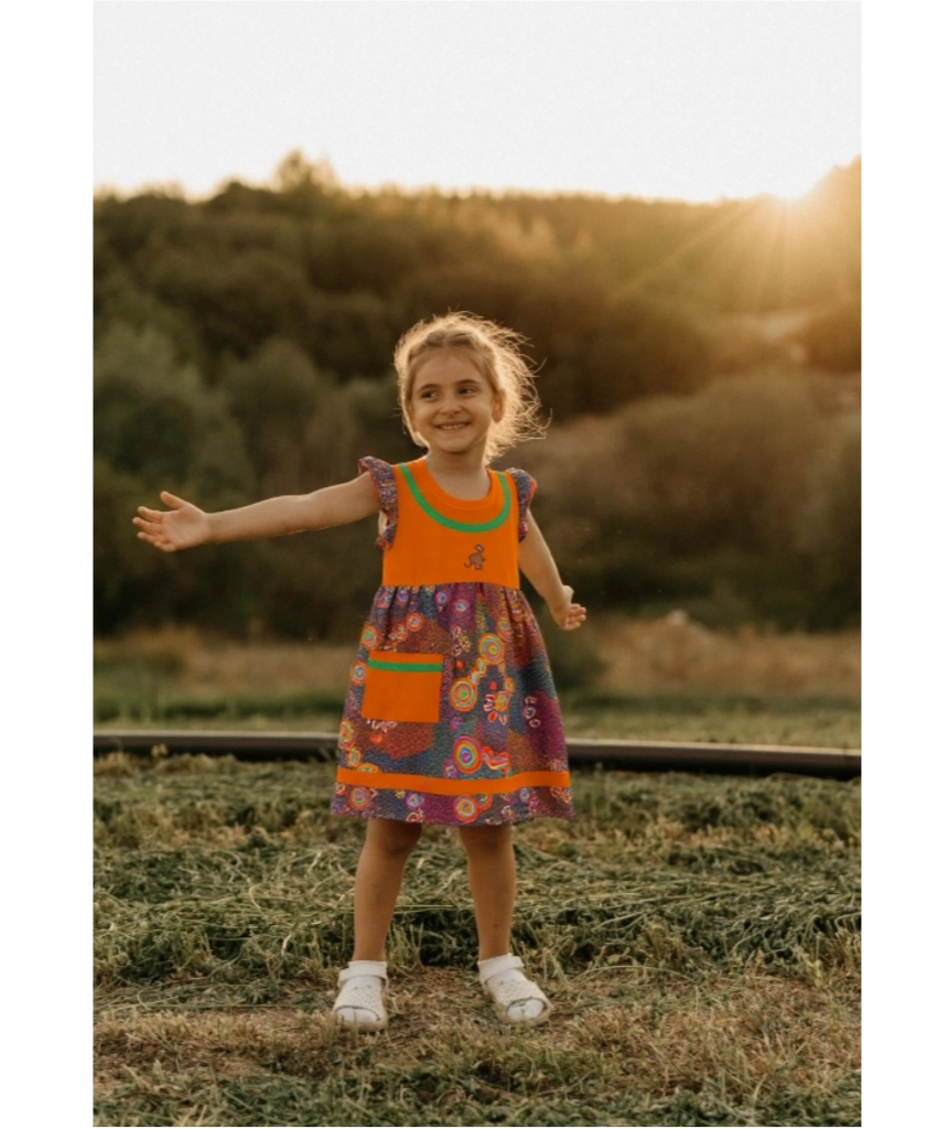 Children’s Aboriginal Art Dress