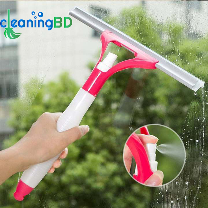 Multipurpose Spray Window Cleaner-Glass Wiper cleaning brush