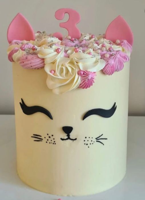 Gepersonaliseerde Katten Taart