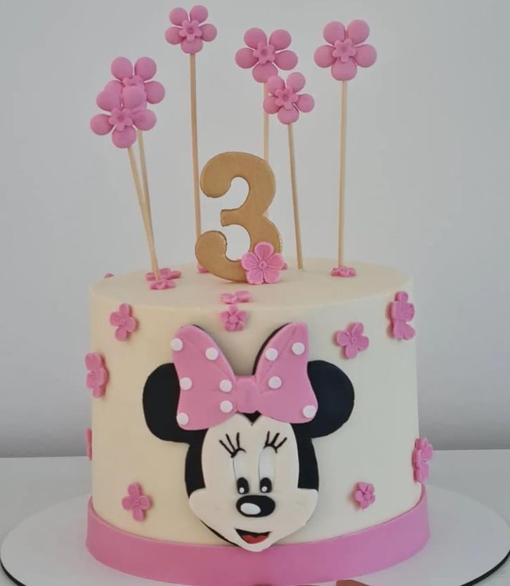 Minnie Mouse Verjaardagstaart