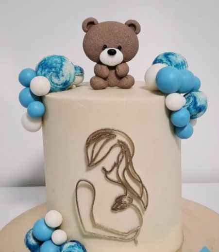 Schattige Zwangerschapstaart met Beertje