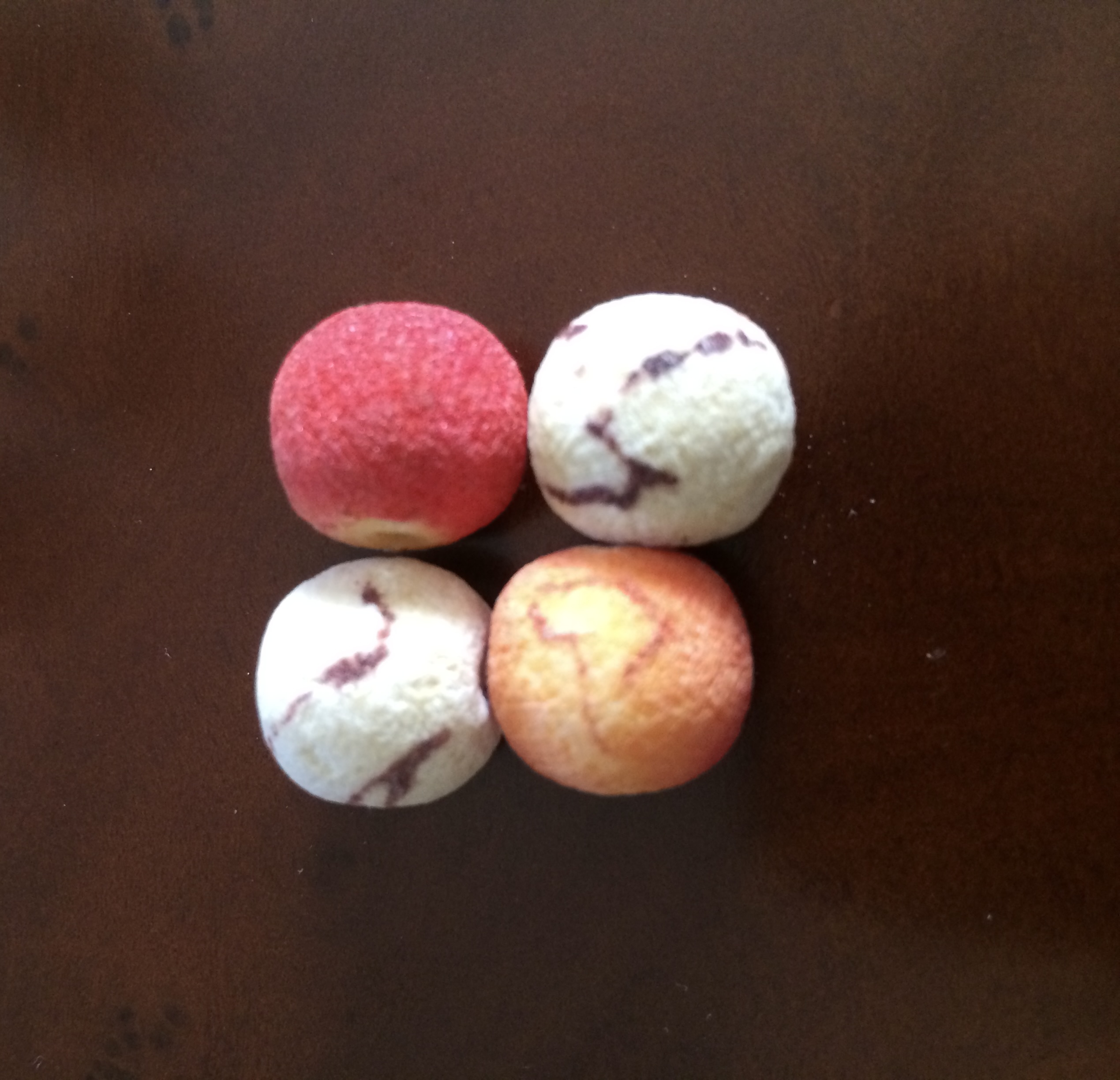 Limestone Aroma Beads Set of 4