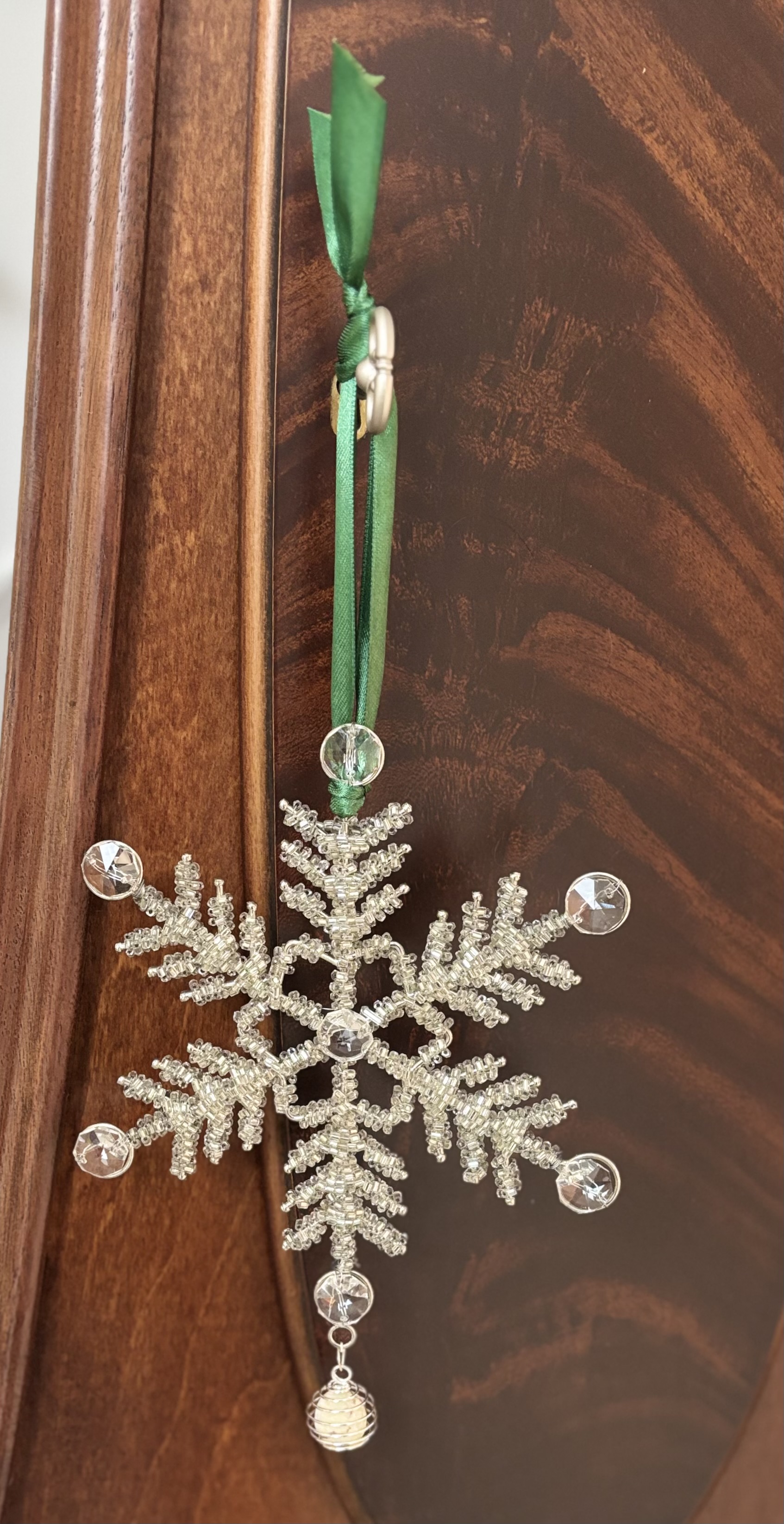 Balsam & Pine  Scented Snowflake Ornament 