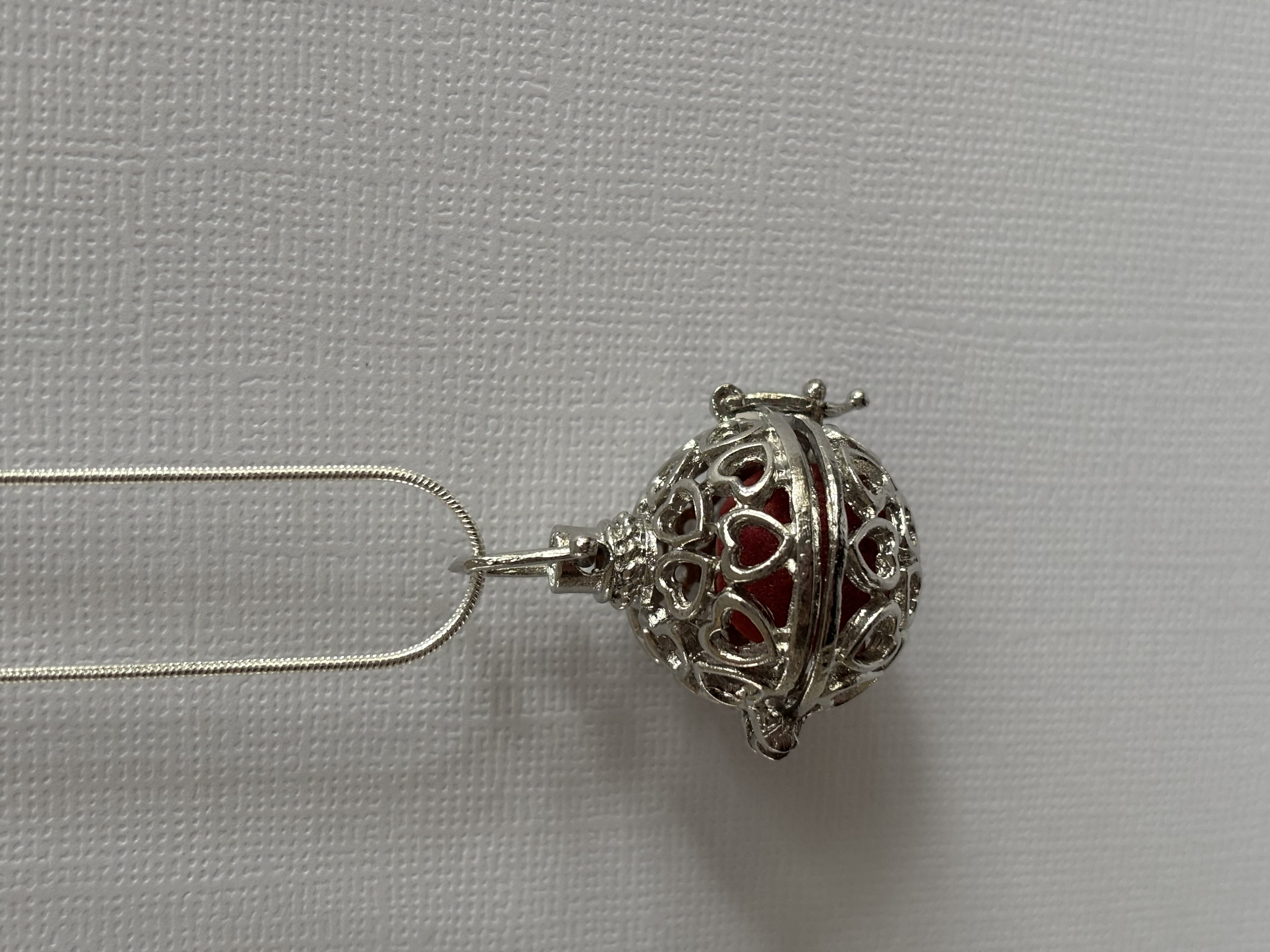 PEPPERMINT Set  Locket & Scented Jewelry Bead Oil