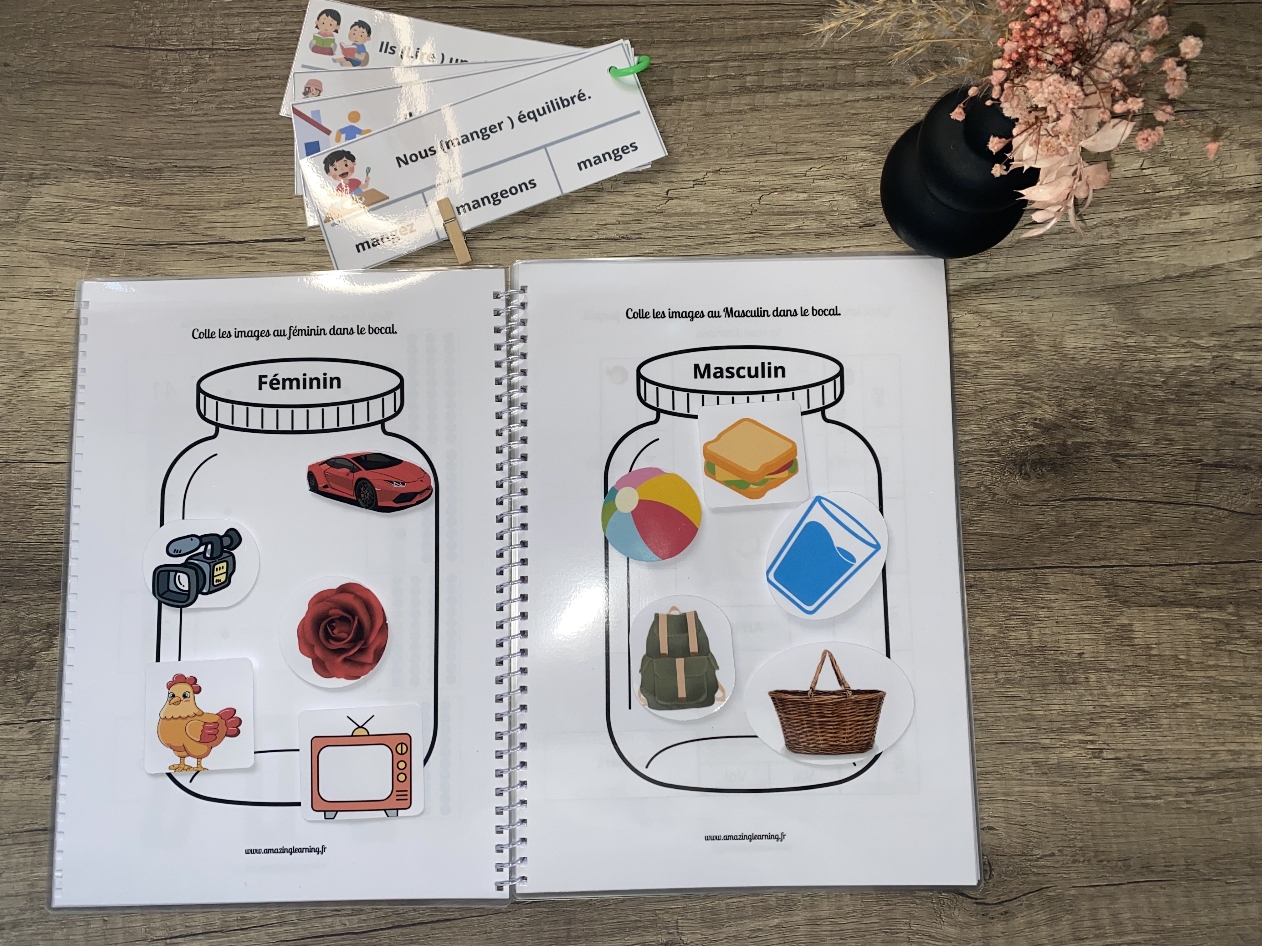 Livret d'activités :Thème : Mes essentiels pour l'école