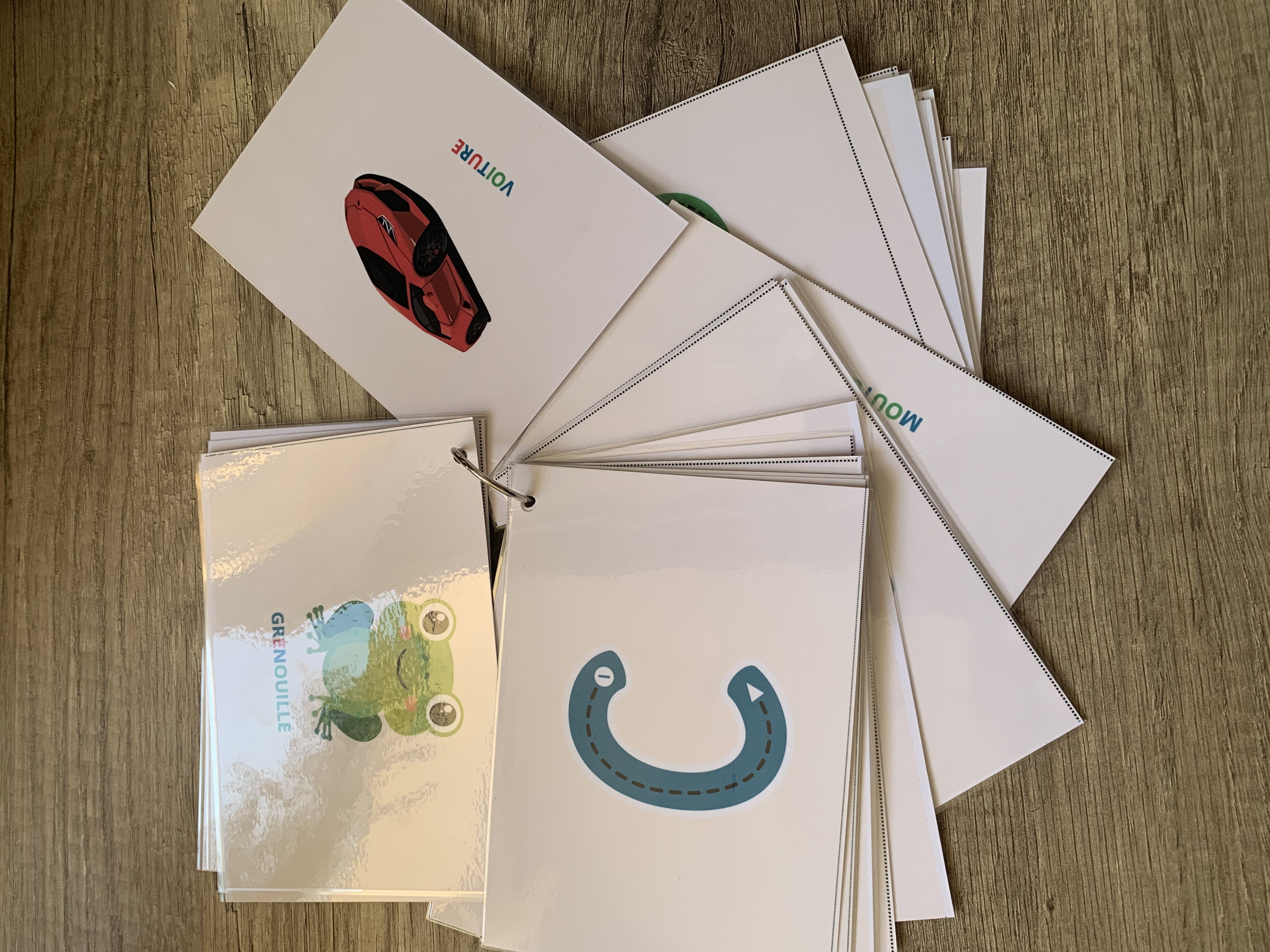 Cartes de lecture