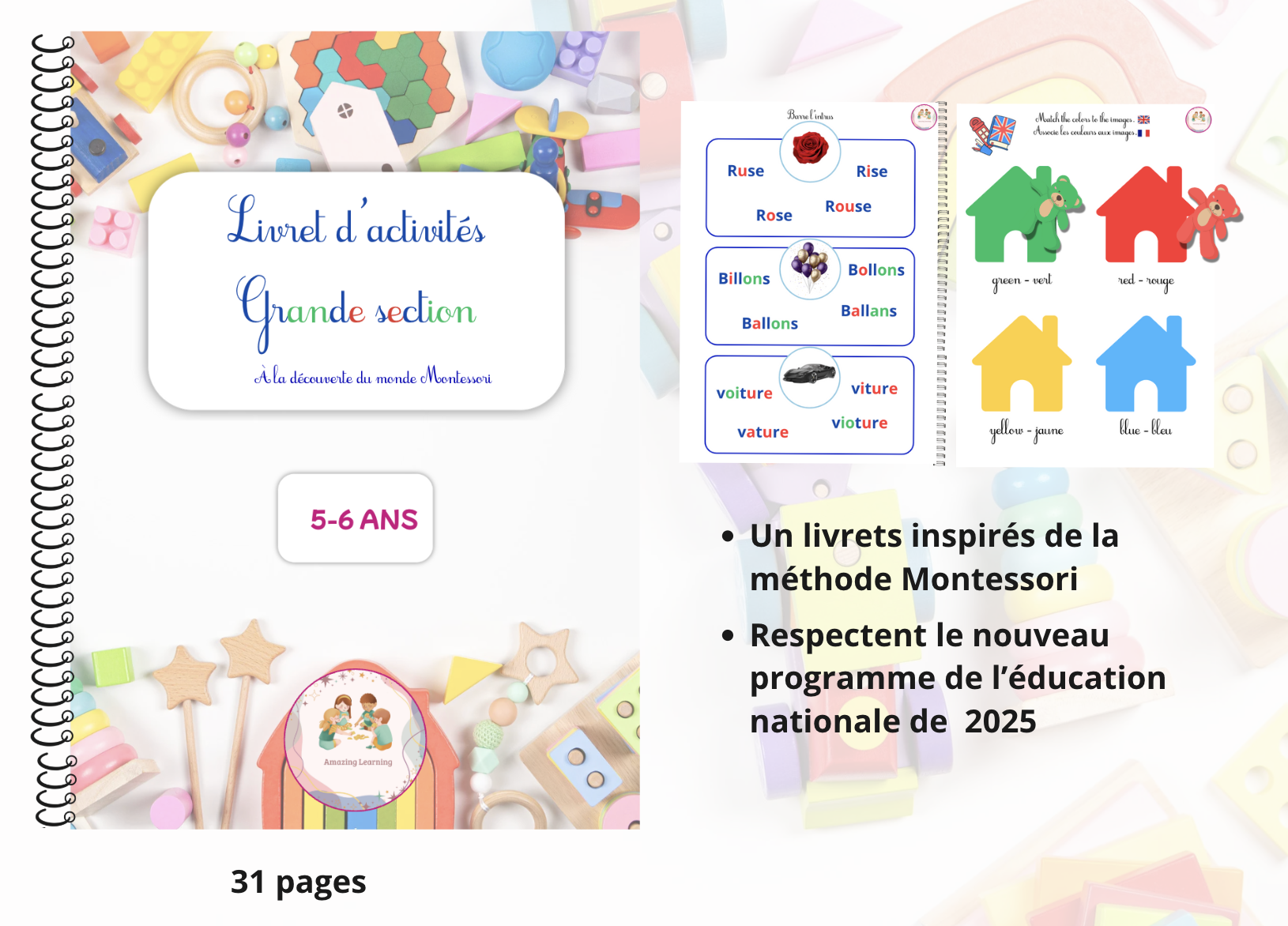 Livret d'activités : grande section 