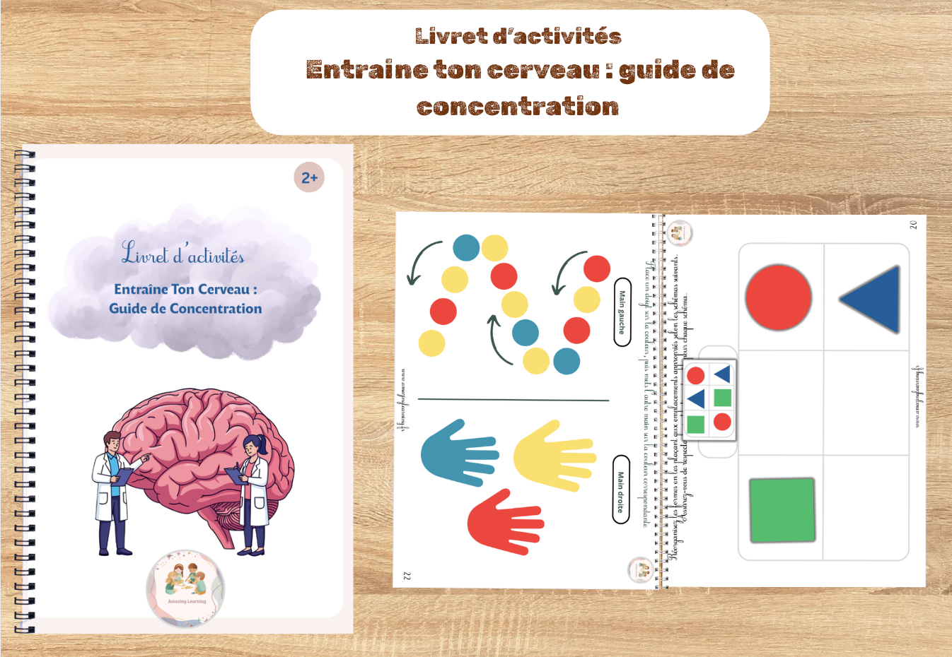Livret d'Activités : Entraîne Ton Cerveau  