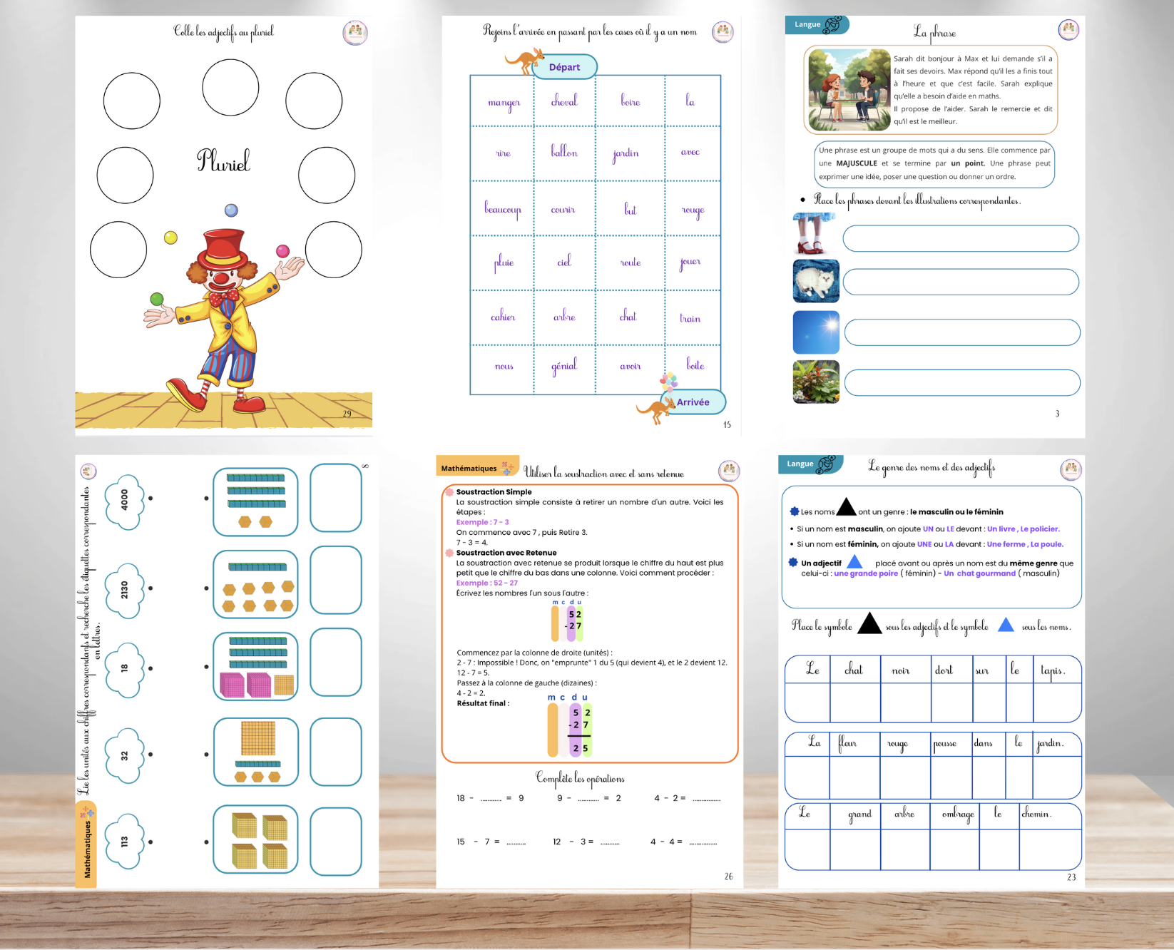 Livret d'apprentissages CE1 