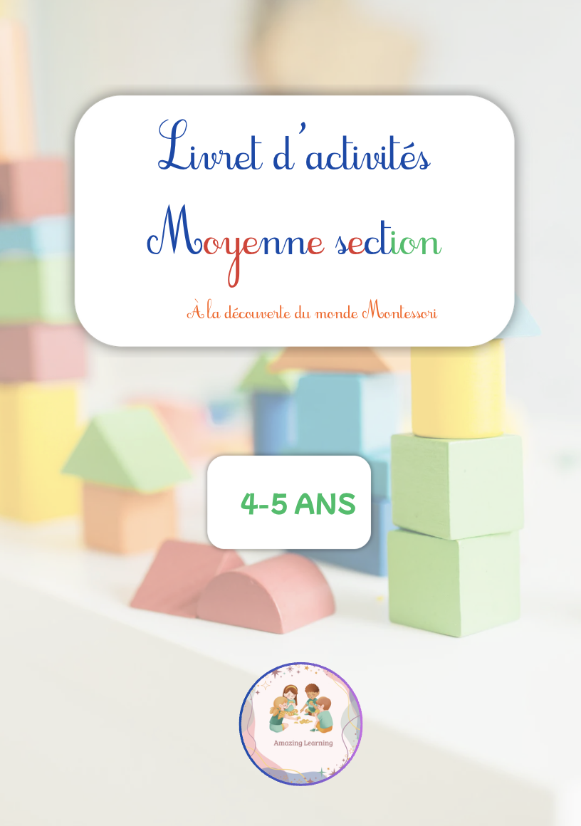 Livret d'activités : Moyenne section 