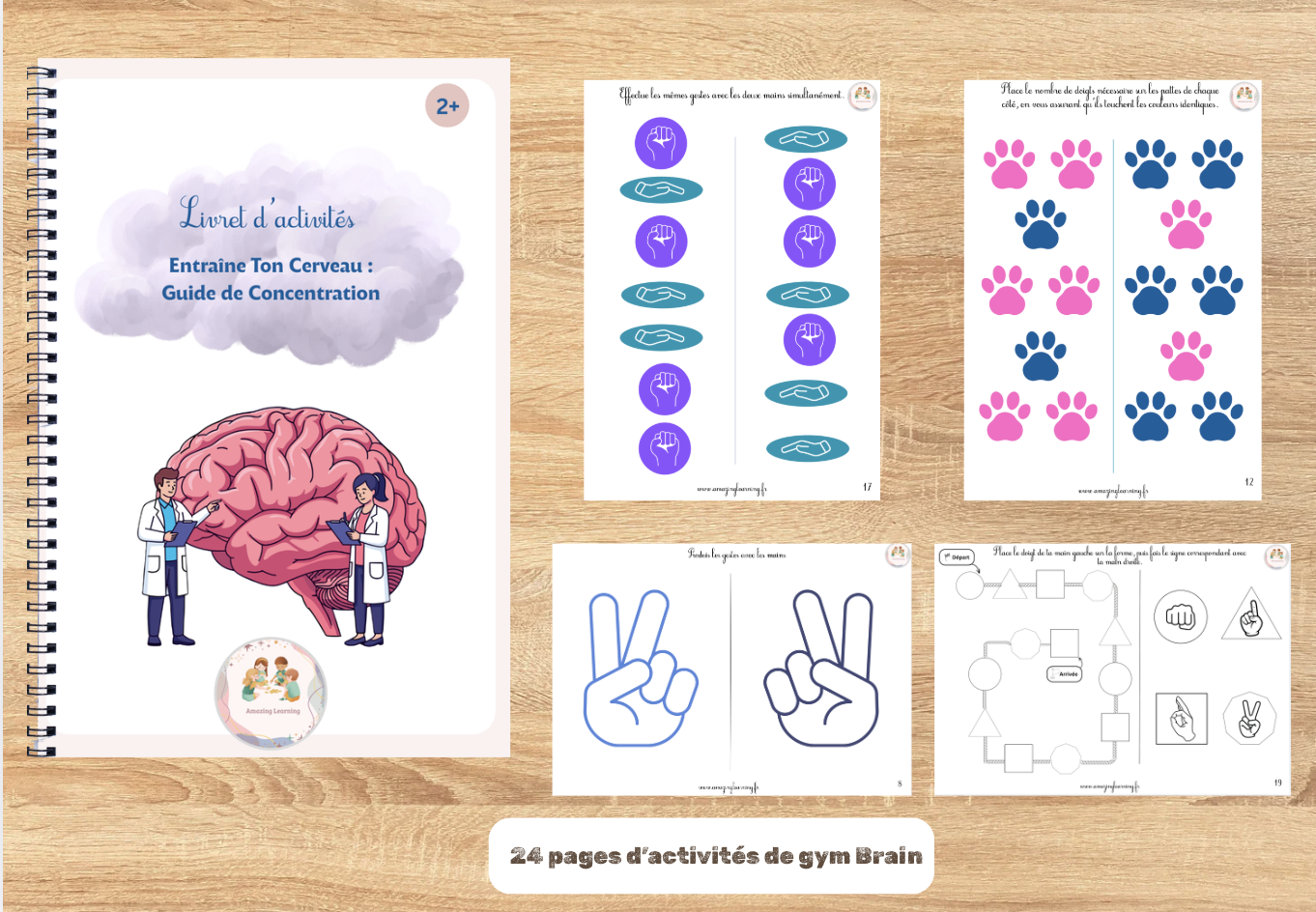Livret d'Activités : Entraîne Ton Cerveau  