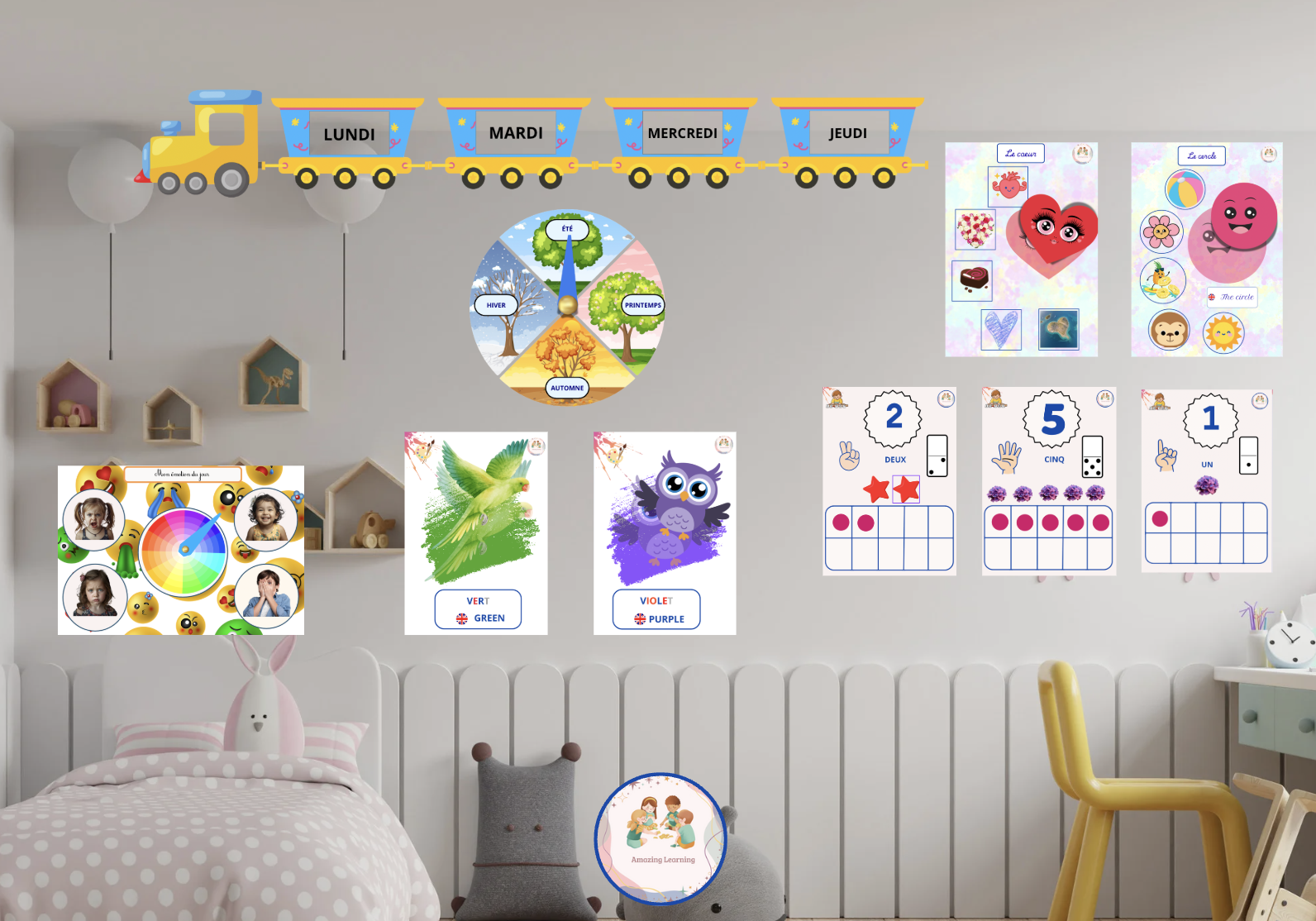 Mon pack des affiches interactif