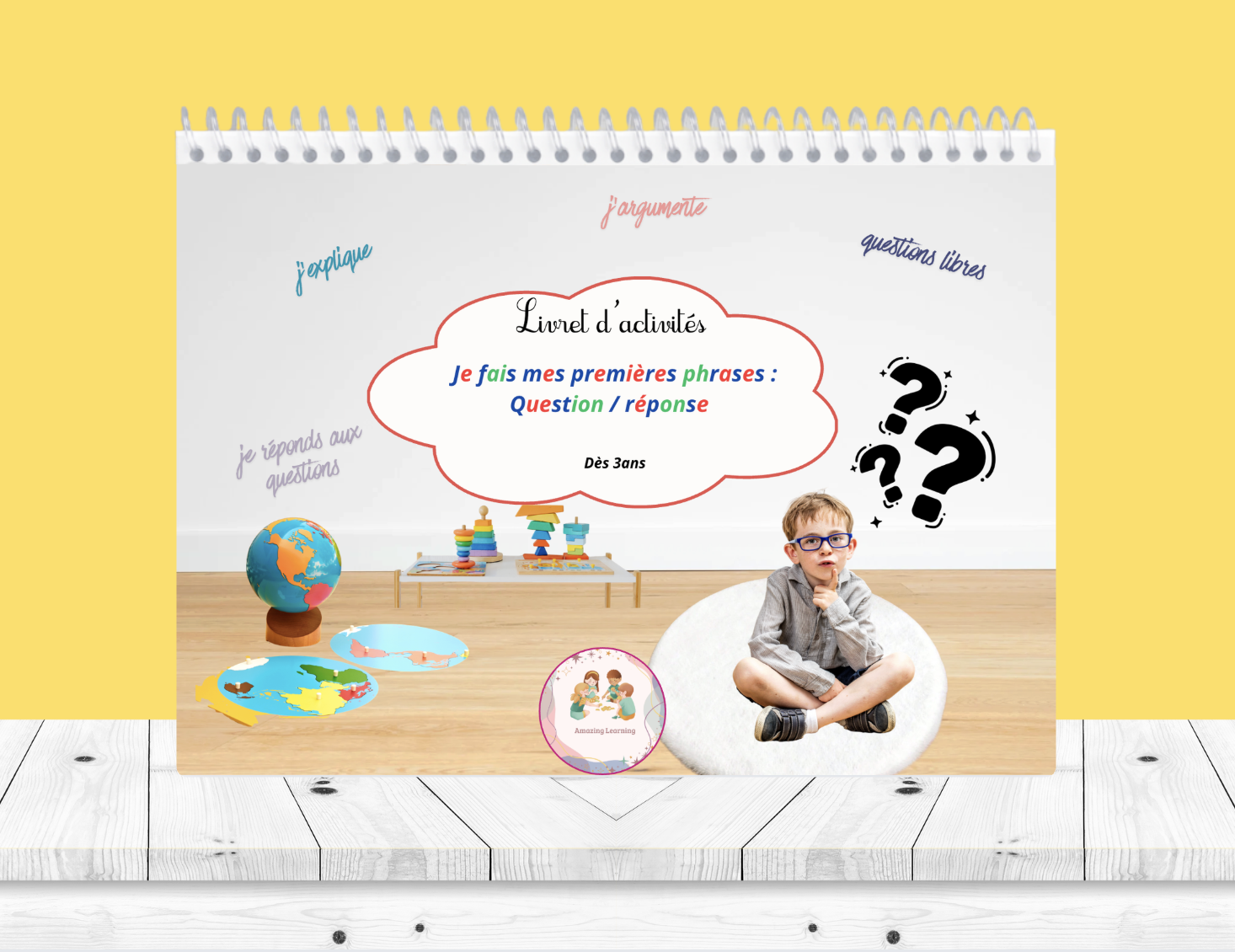 Livret d'activités : je fais mes premières phrases : Question/Réponse
