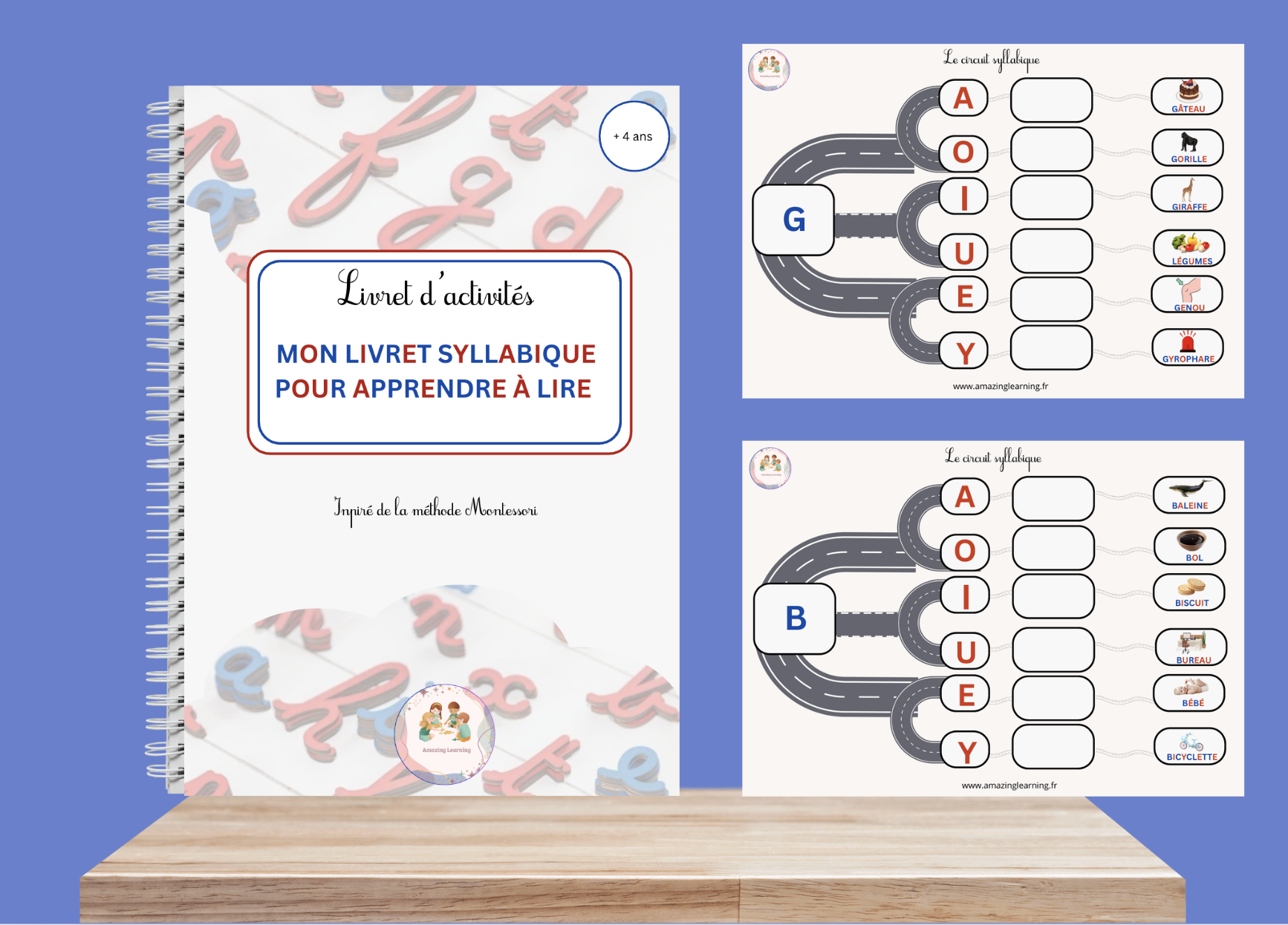 Mon livret syllabique pour apprendre à lire