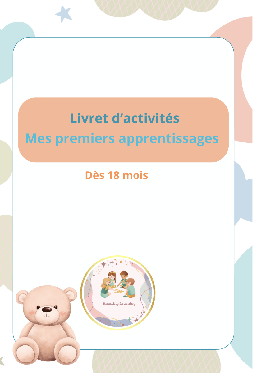 Livret d'activités mes premiers apprentissages 18 mois PDF 