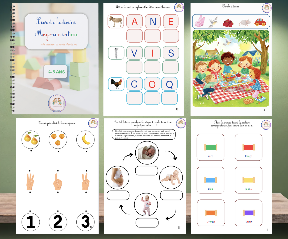 Livret d'activités Moyenne section