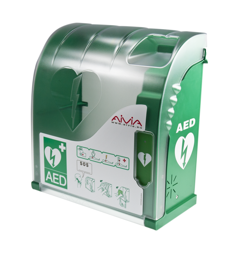 Coffret d'extérieur pour défibrillateur AIVIA 200