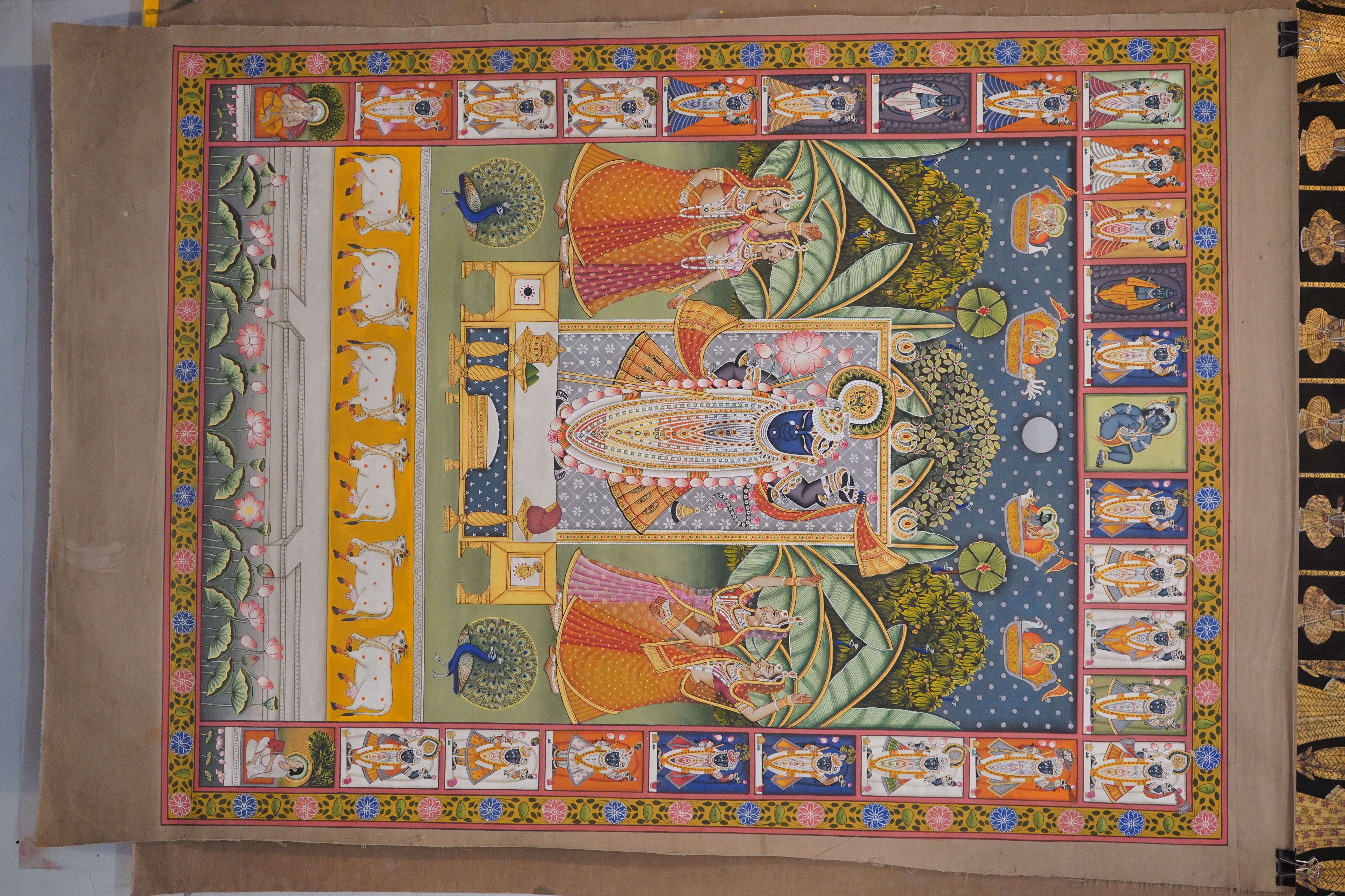 Shrinathji Darshan Pichwai