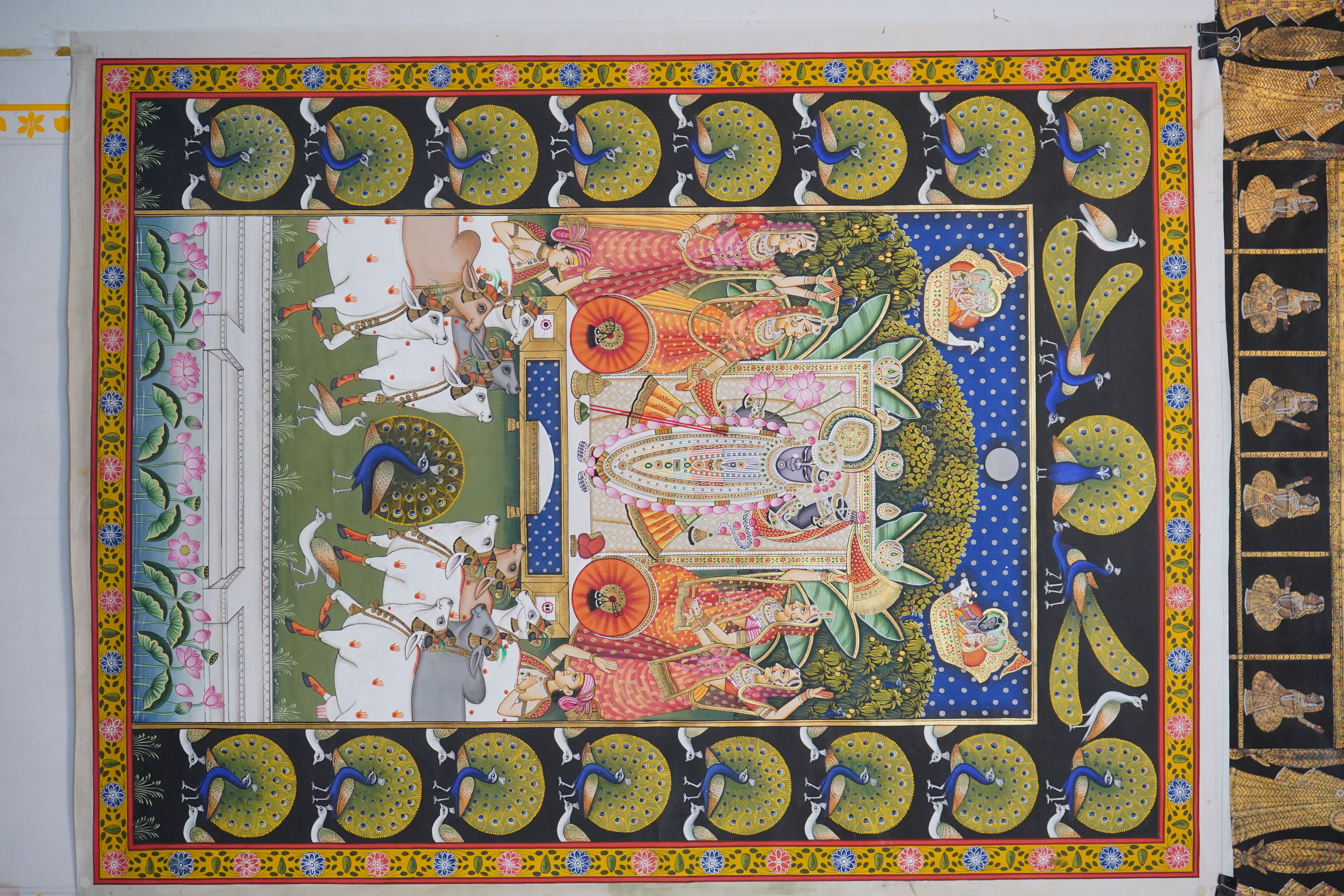 Mor Nitya Raas Pichwai