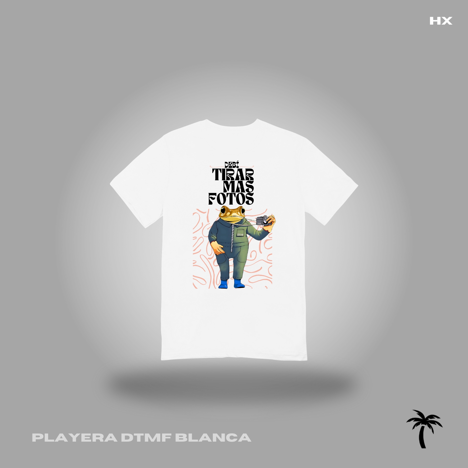 PLAYERA DTMF BLANCO