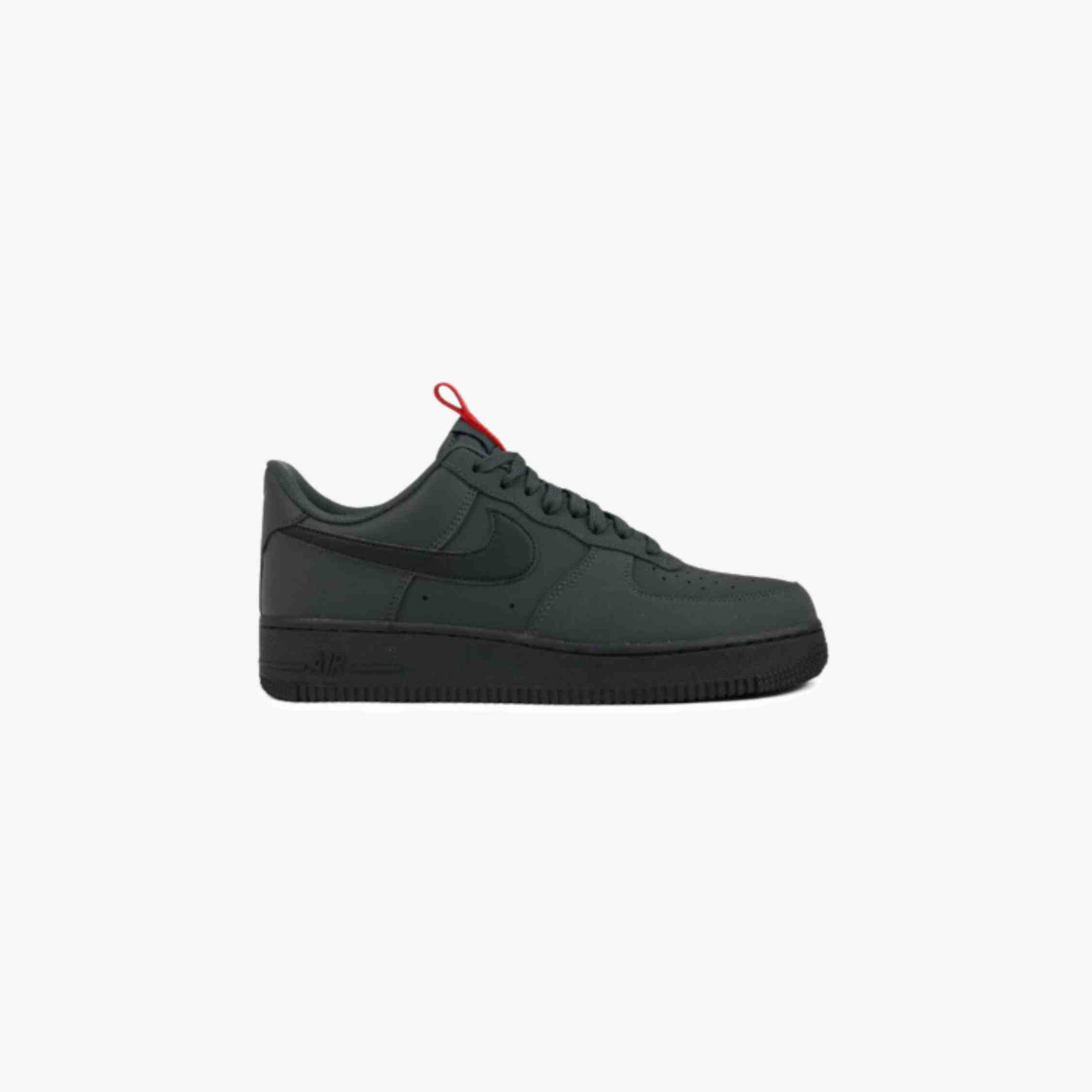 Nike Air Force 1 07 Anthracite Black University Red Black Carbon