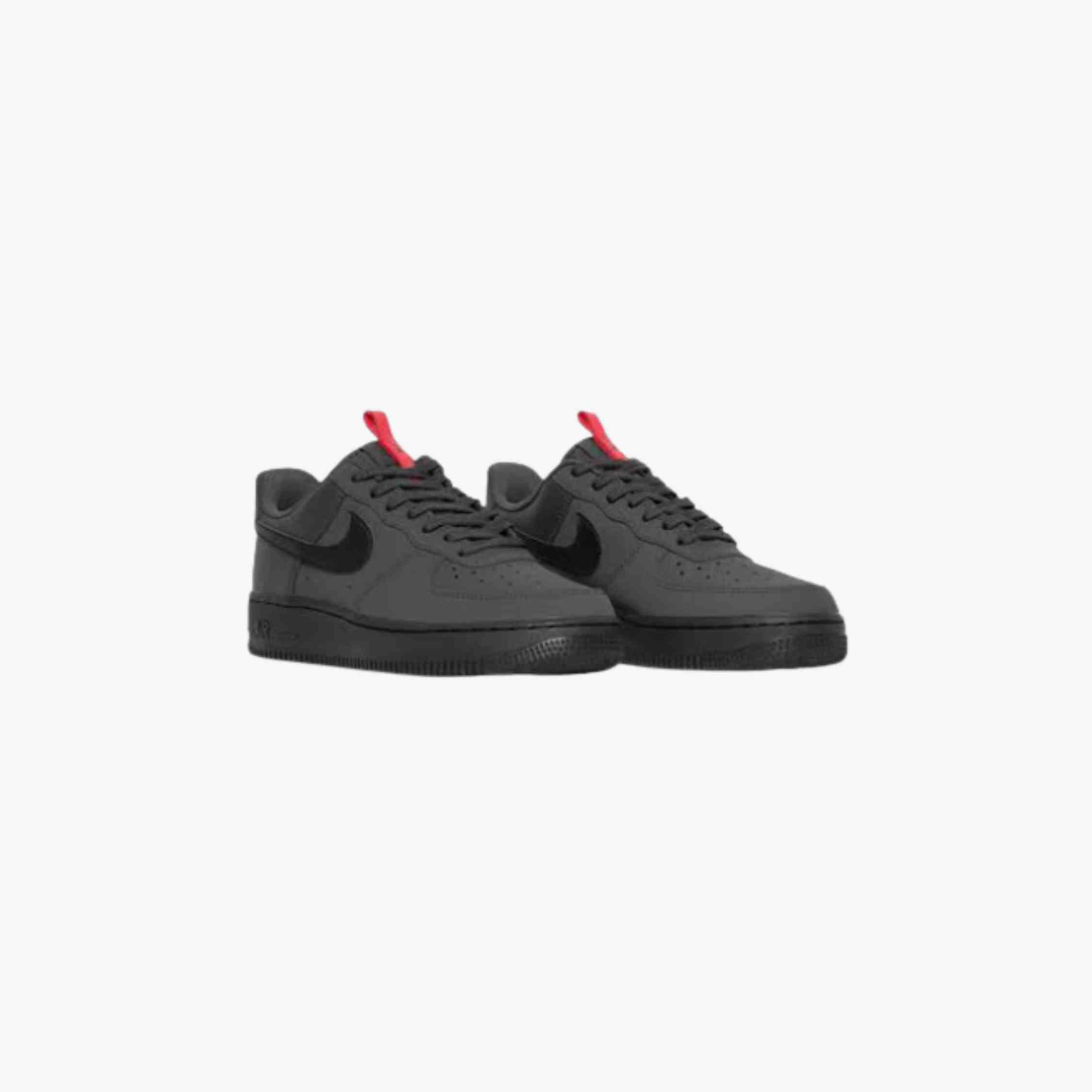 Nike Air Force 1 07 Anthracite Black University Red Black Carbon