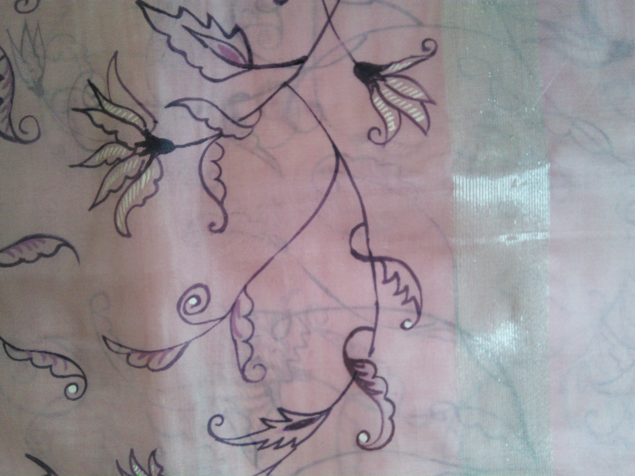 Organza saree (SZ422)