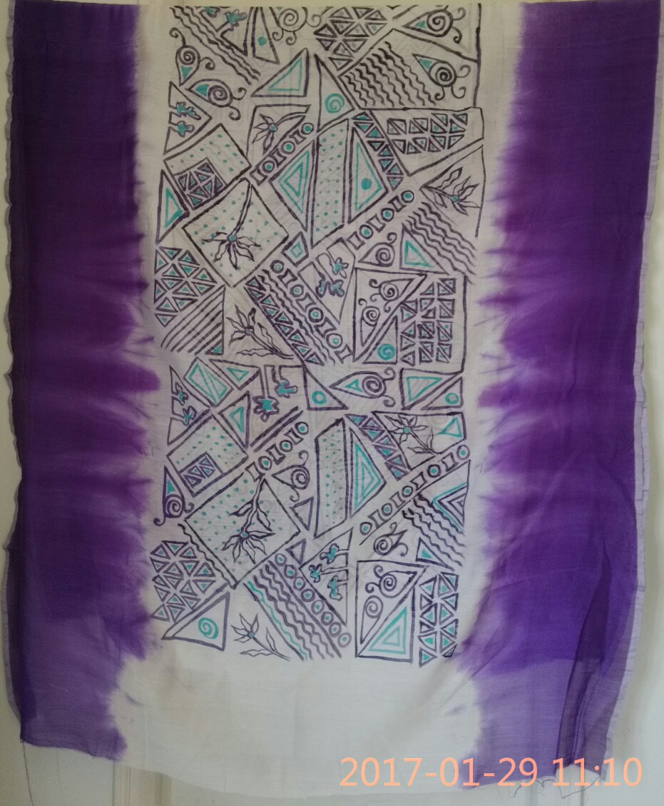 Handcrafted Artistic Dupatta (DCH636)