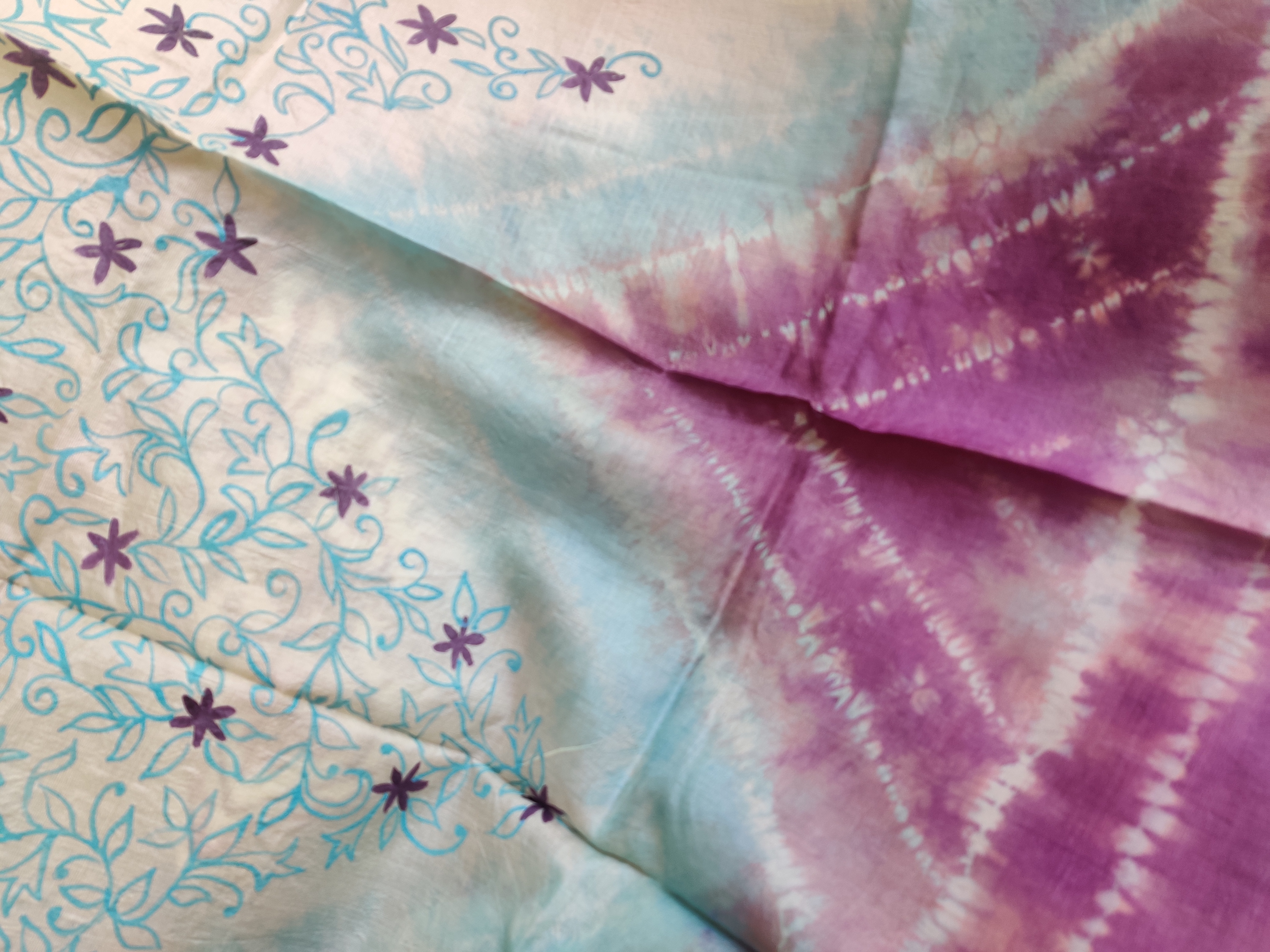 Handcrafted Silk Dupatta (DS635)