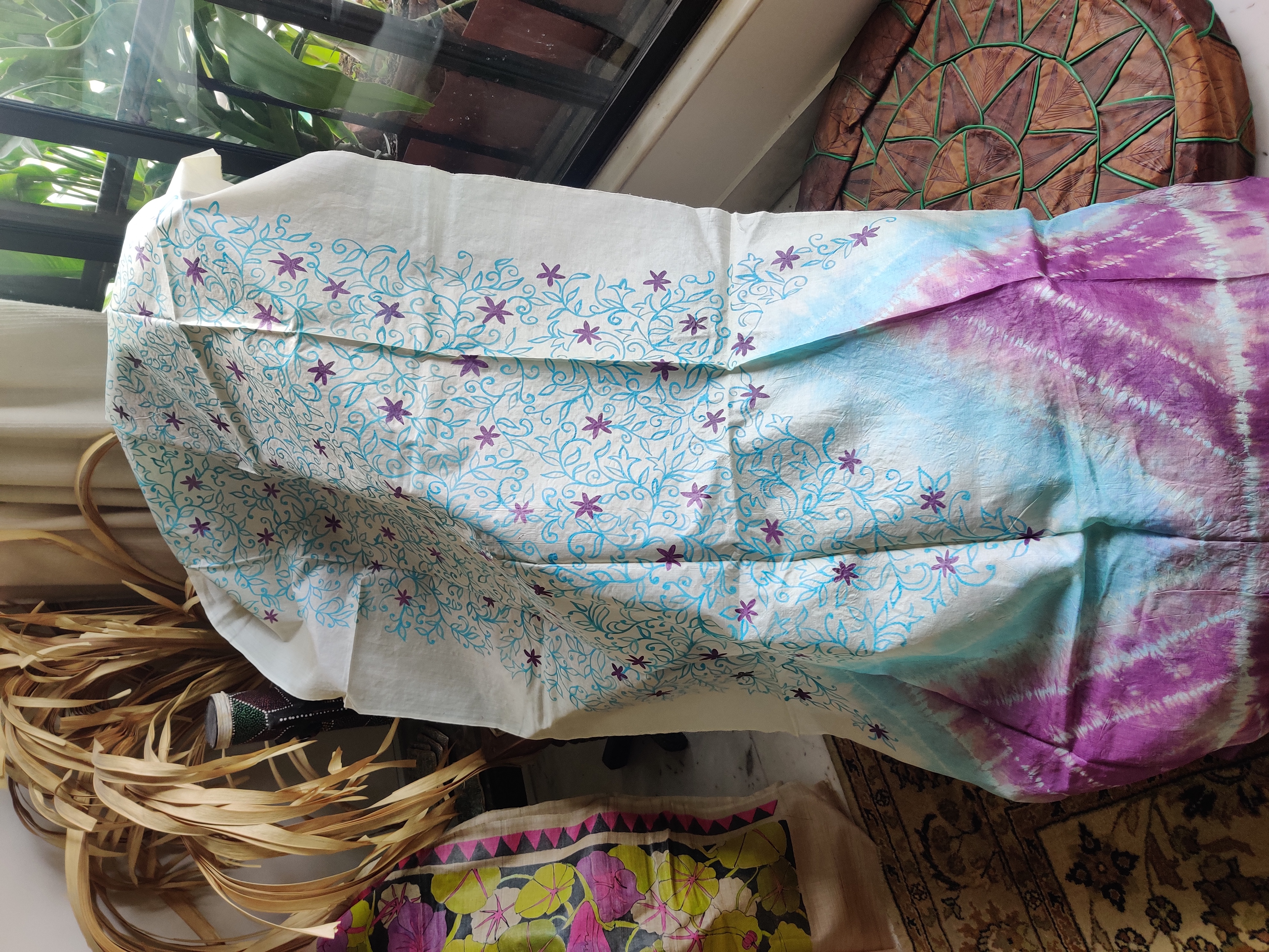 Handcrafted Silk Dupatta (DS635)