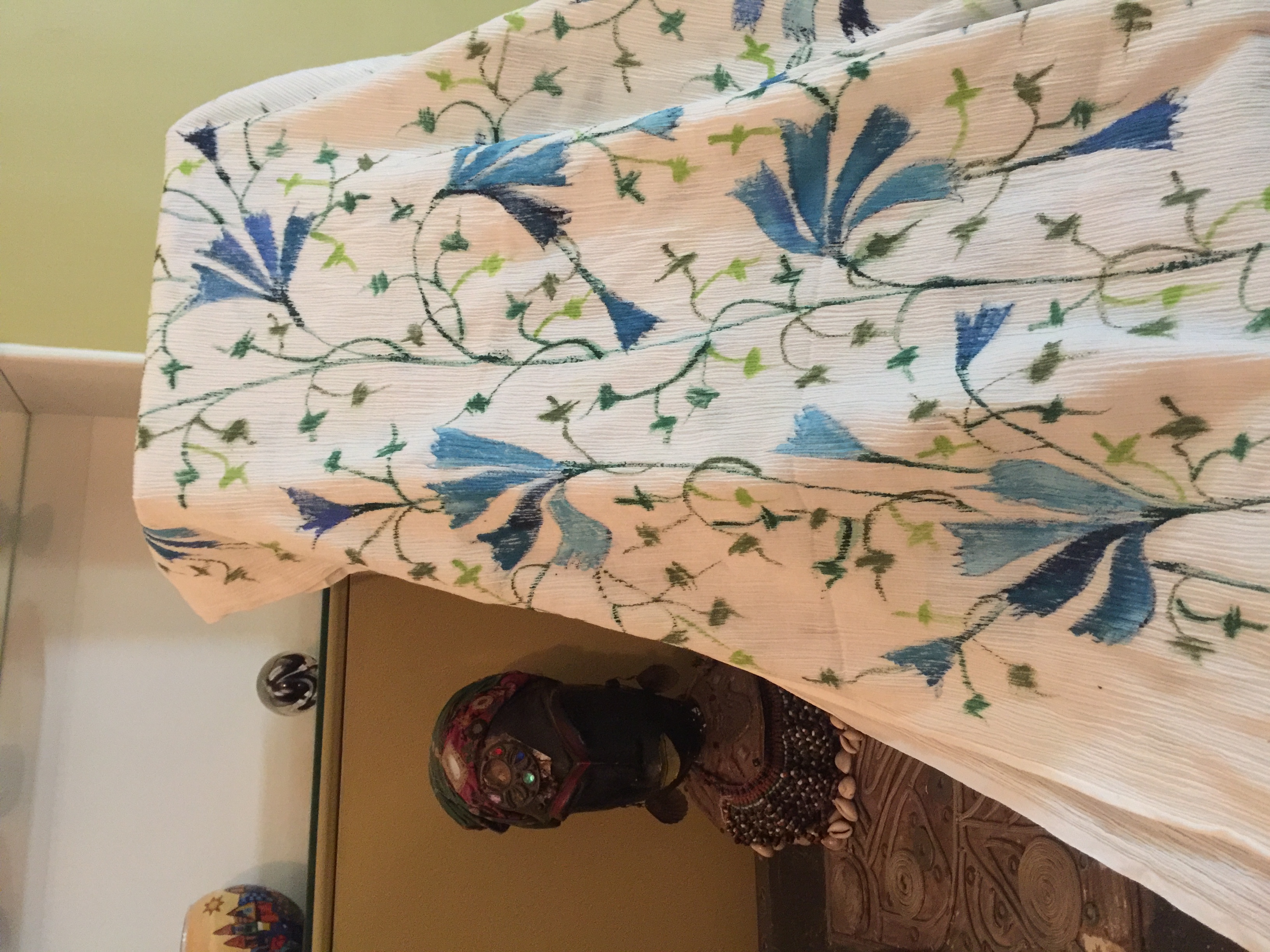 Hand Painted Seer sucker Dupatta (DSS661)