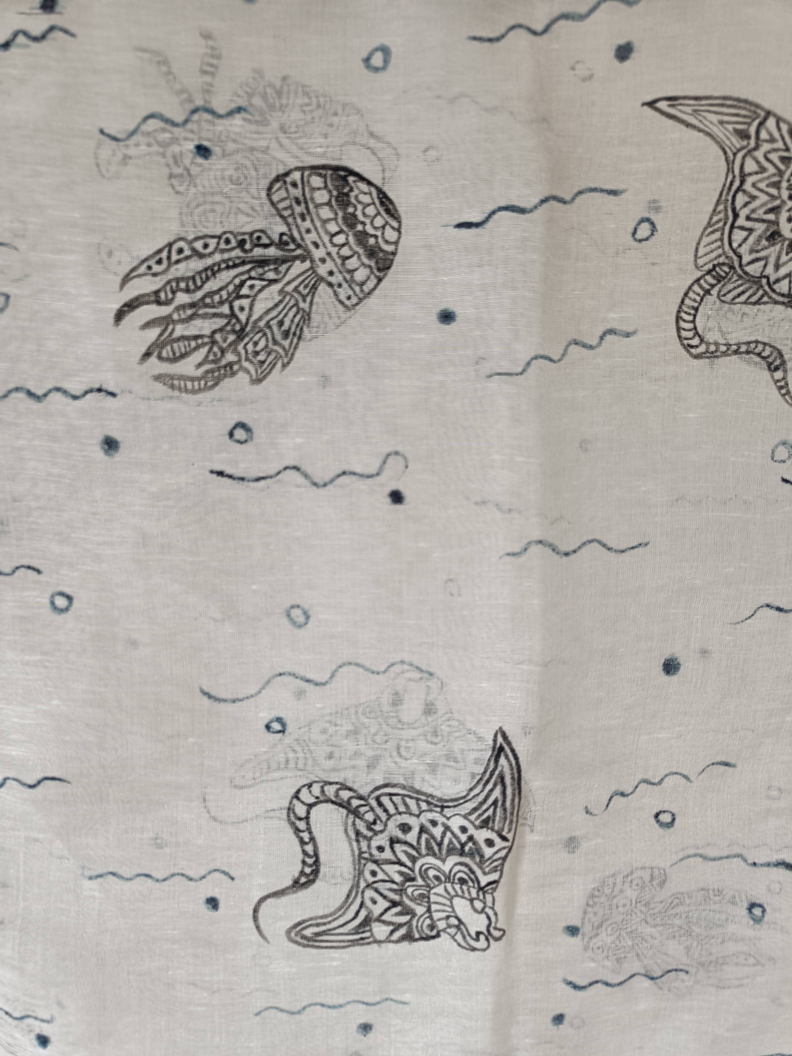 Handmade Painted Dupatta (DS753)