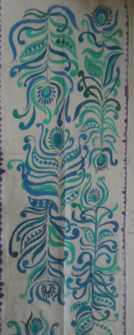  Handcrafted Chanderi Dupatta (DCH547)